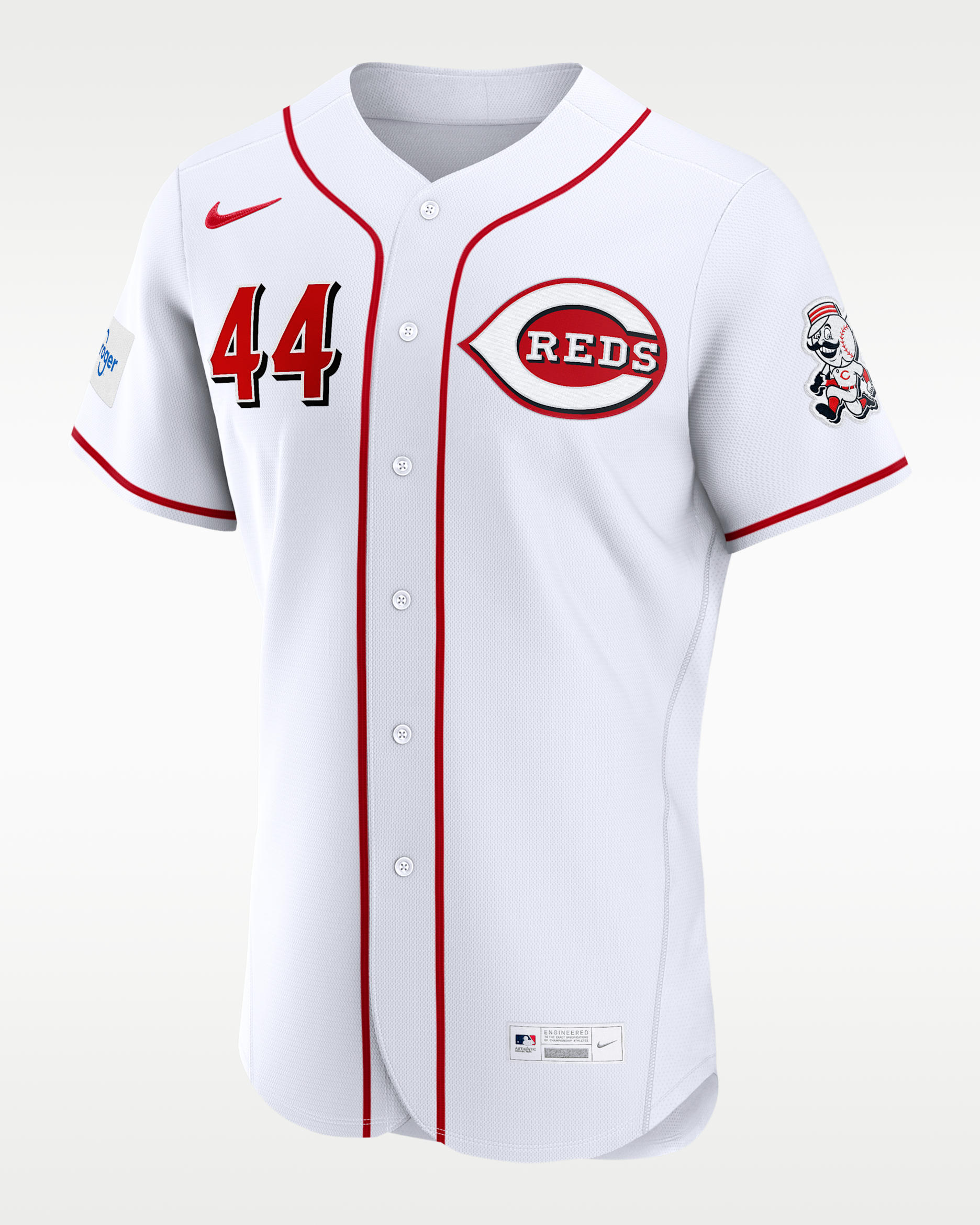 Elly De La Cruz Cincinnati Reds Men's Nike MLB Authentic Jersey - White
