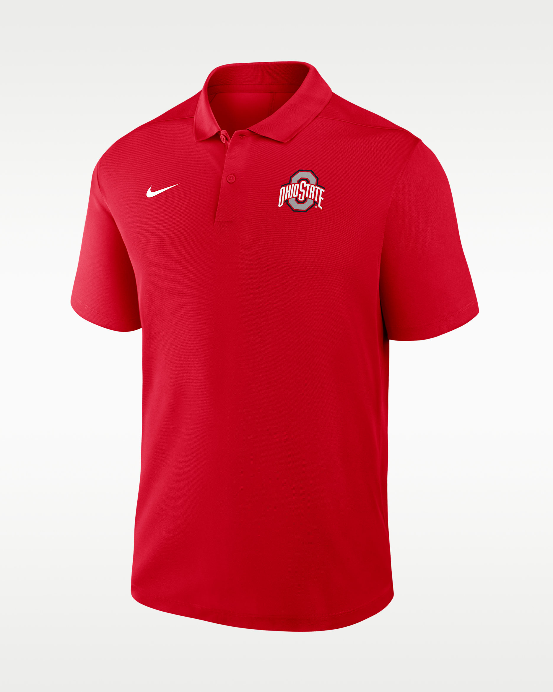 Ohio State Victory Men's Nike Dri-FIT College Polo - Red