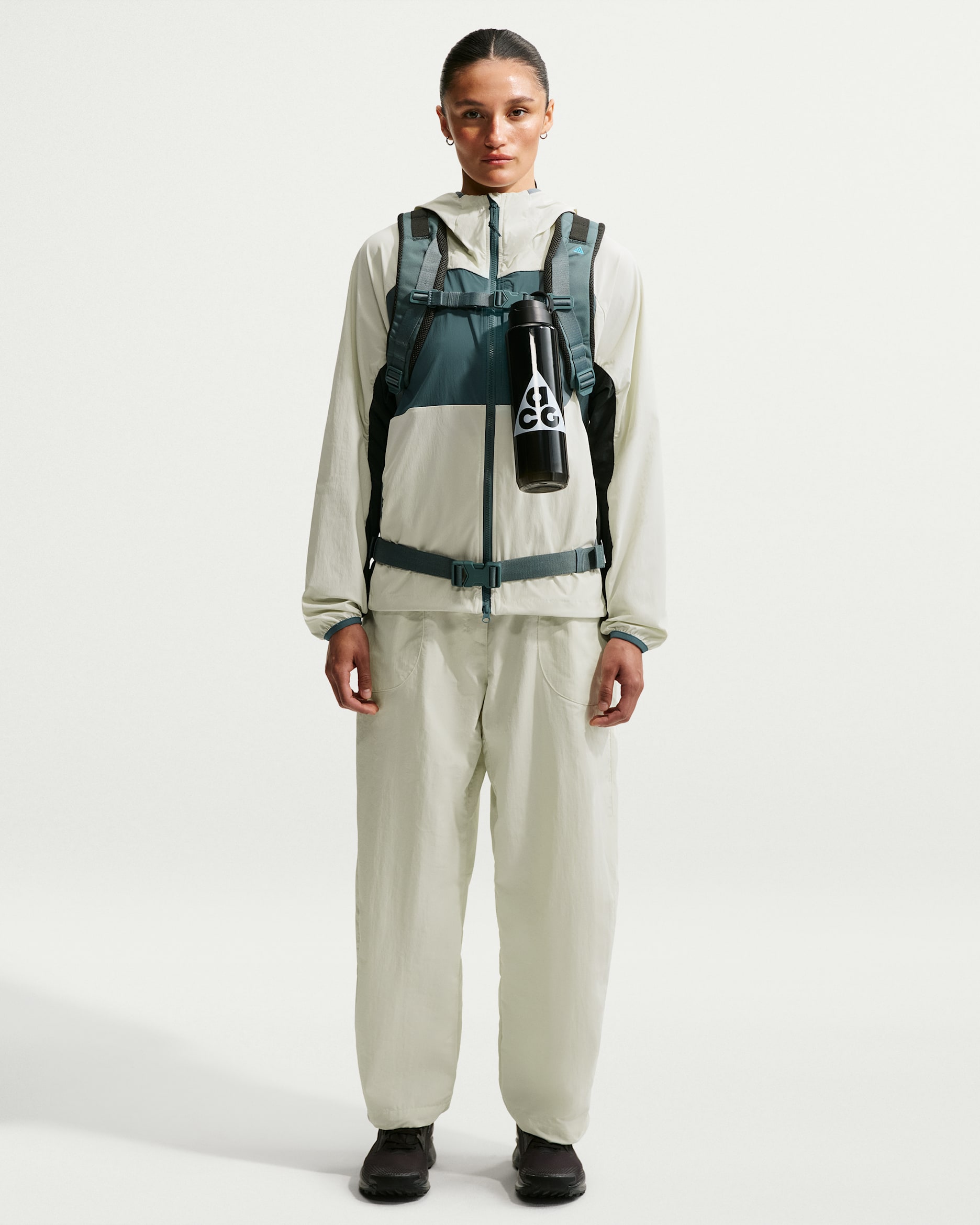 Nike ACG "Dolomiti" byxor för kvinnor - Sea Glass/Black Spruce/Svart/Summit White