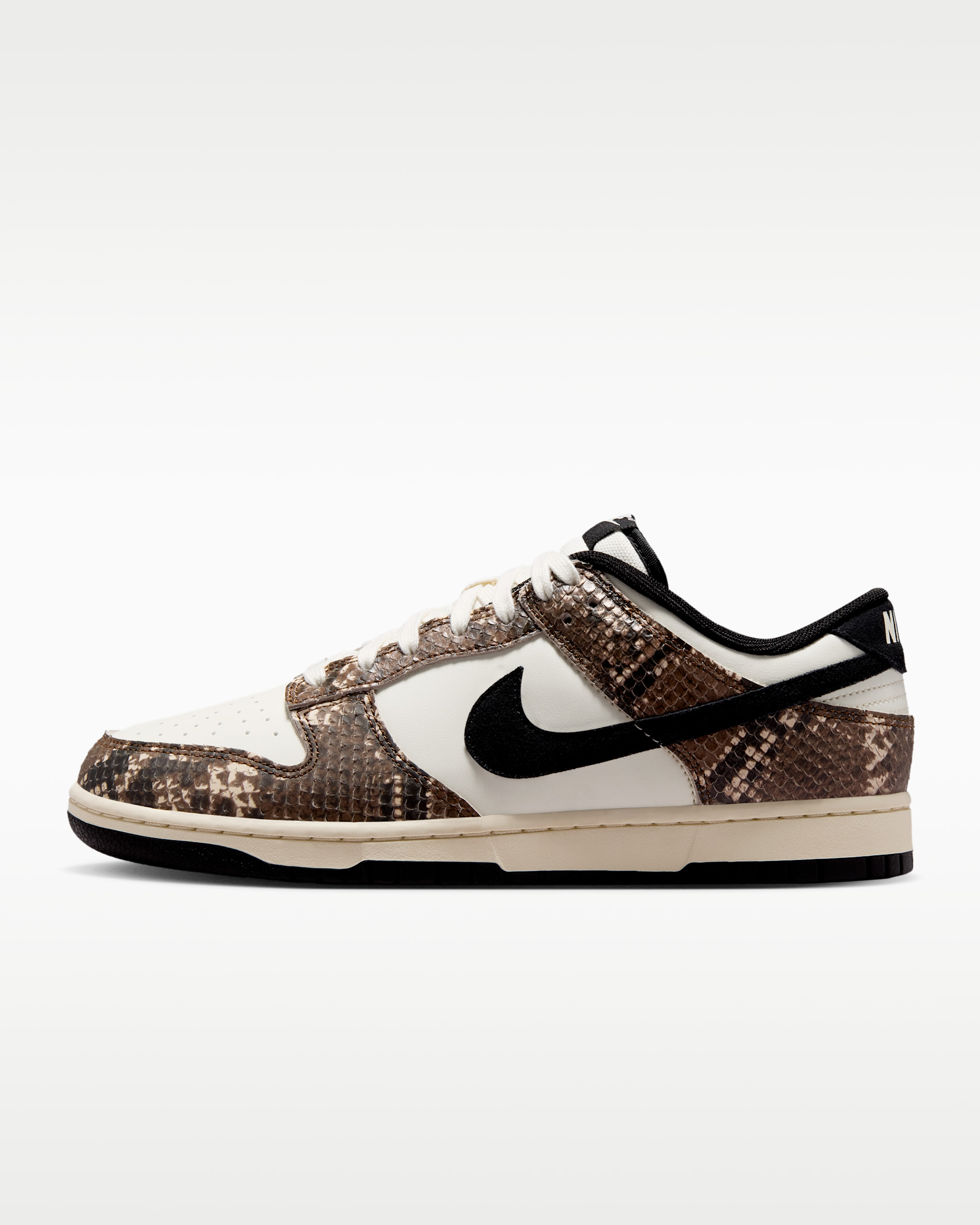 Nike Dunk Low Retro Men's Shoes - Soft Pearl/Mosswood Brown/Sail/Black