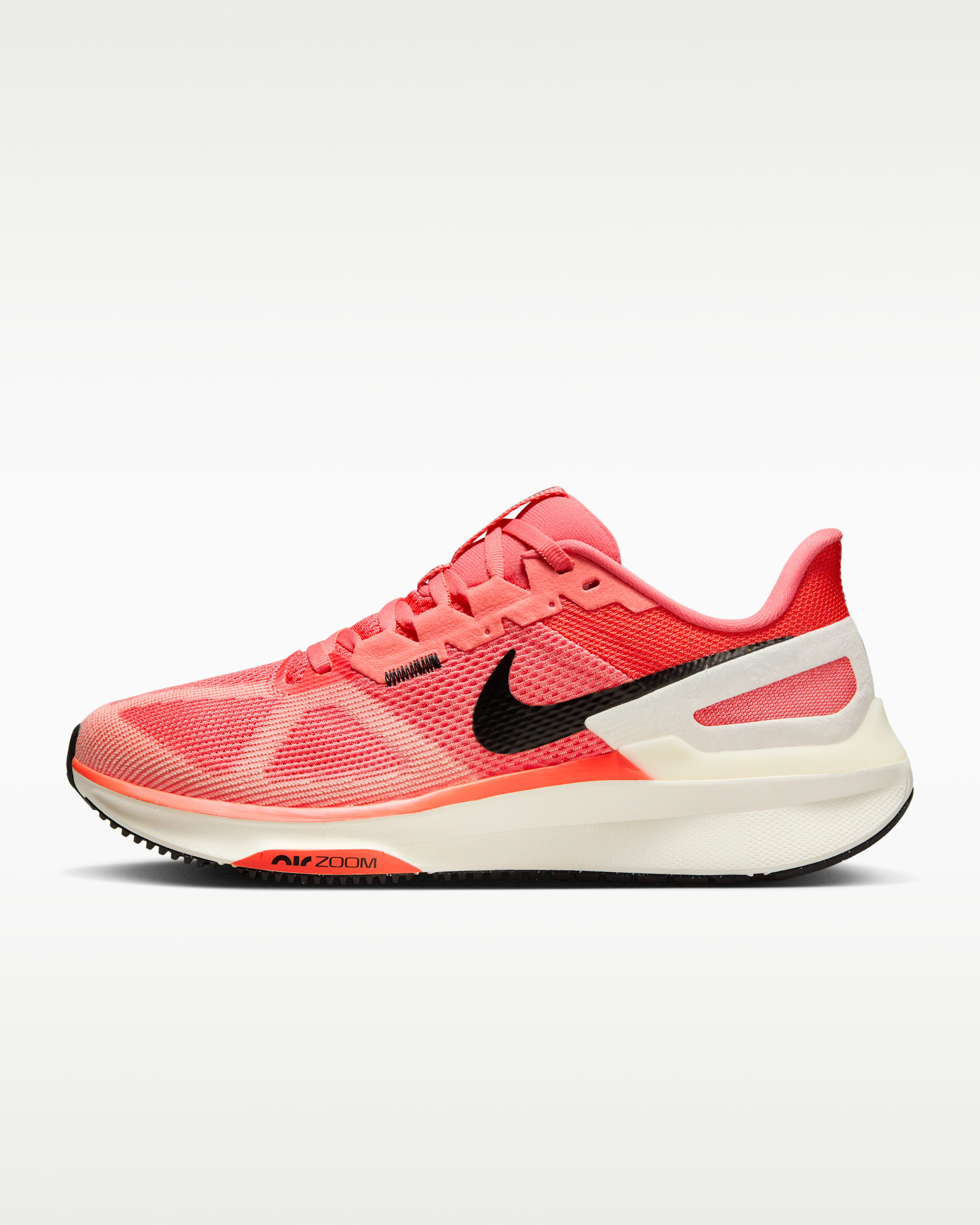 Tenis de correr en pavimento para mujer Nike Structure 25 - Brasa mágica/Vela/Ágata melocotón/Blanco