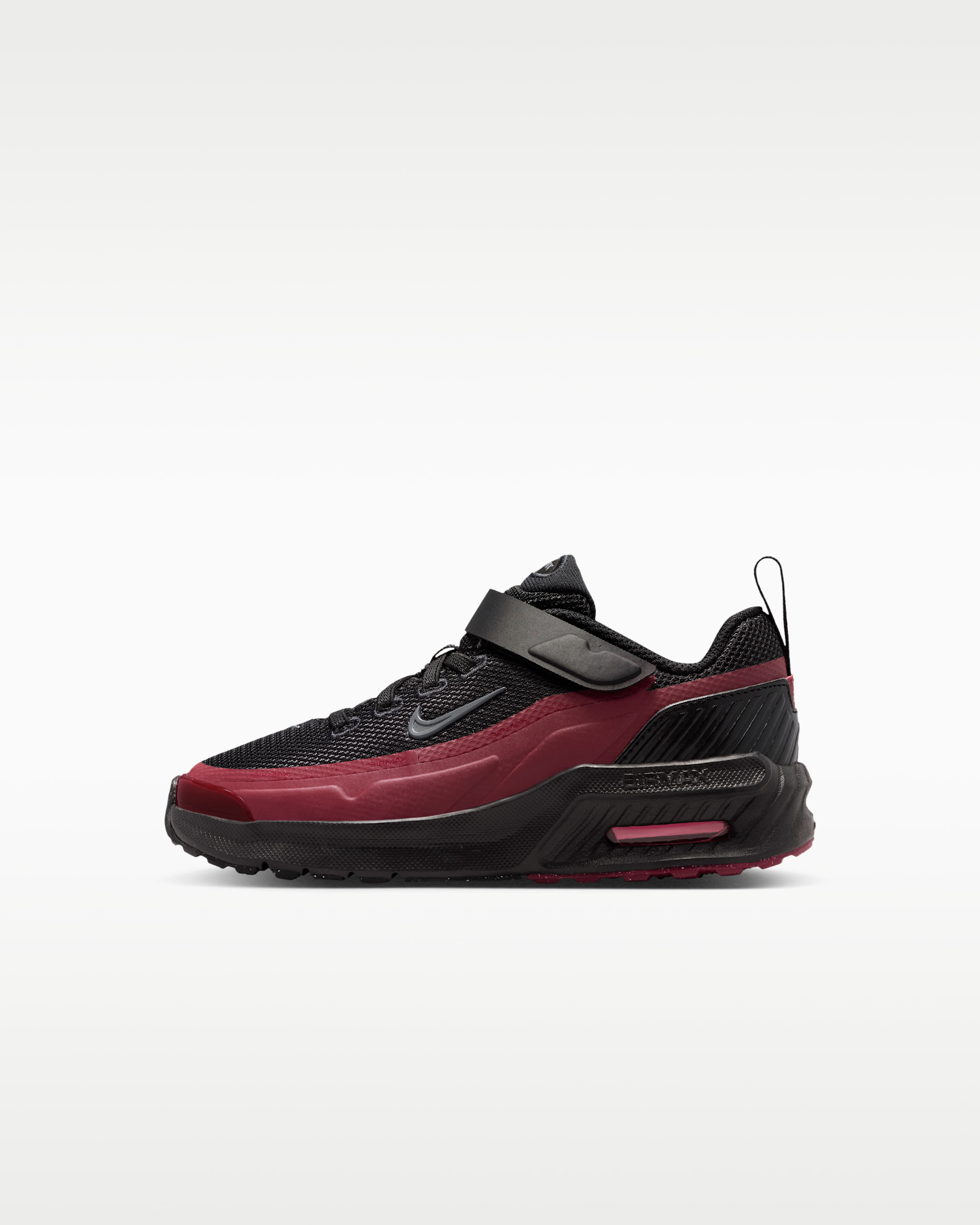 Air Max Bia Younger Kids' Shoes - Black/Team Red/Smoke Grey