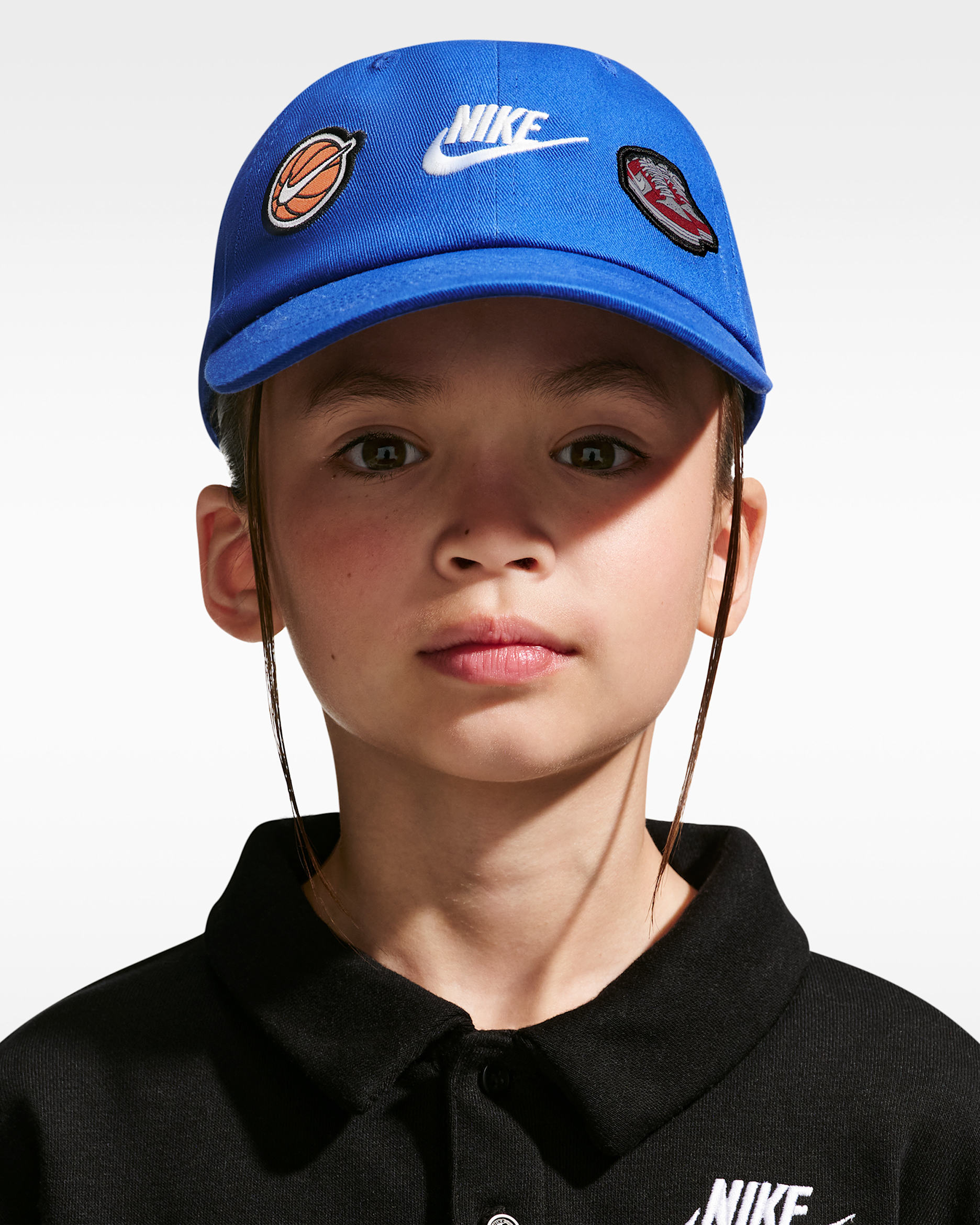 Nike Little Kids' Statement Patch Club Cap - Game Royal
