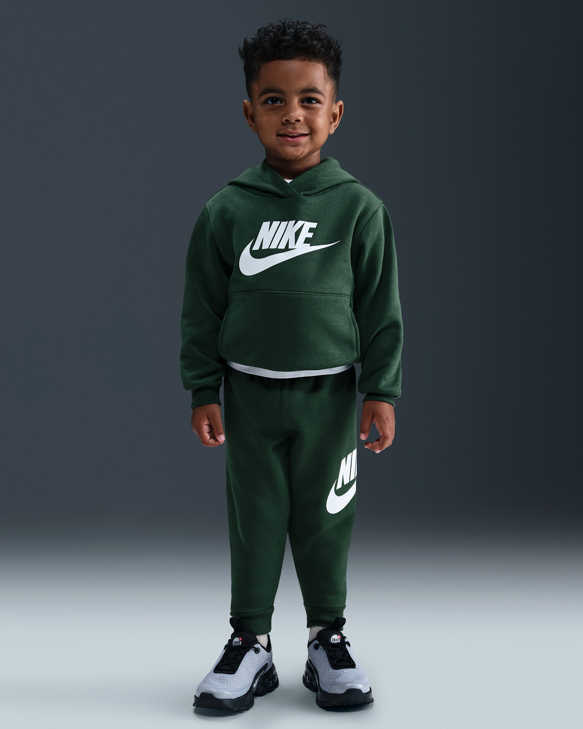 Nike Sportswear Club Fleece Toddler Hoodie Set - Fir