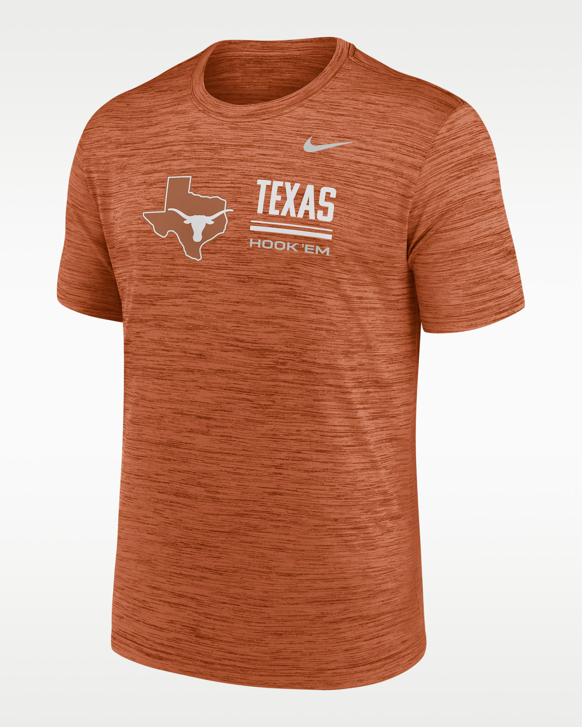 Texas Sideline Velocity Men's Nike Dri-FIT College T-Shirt - Desert Orange