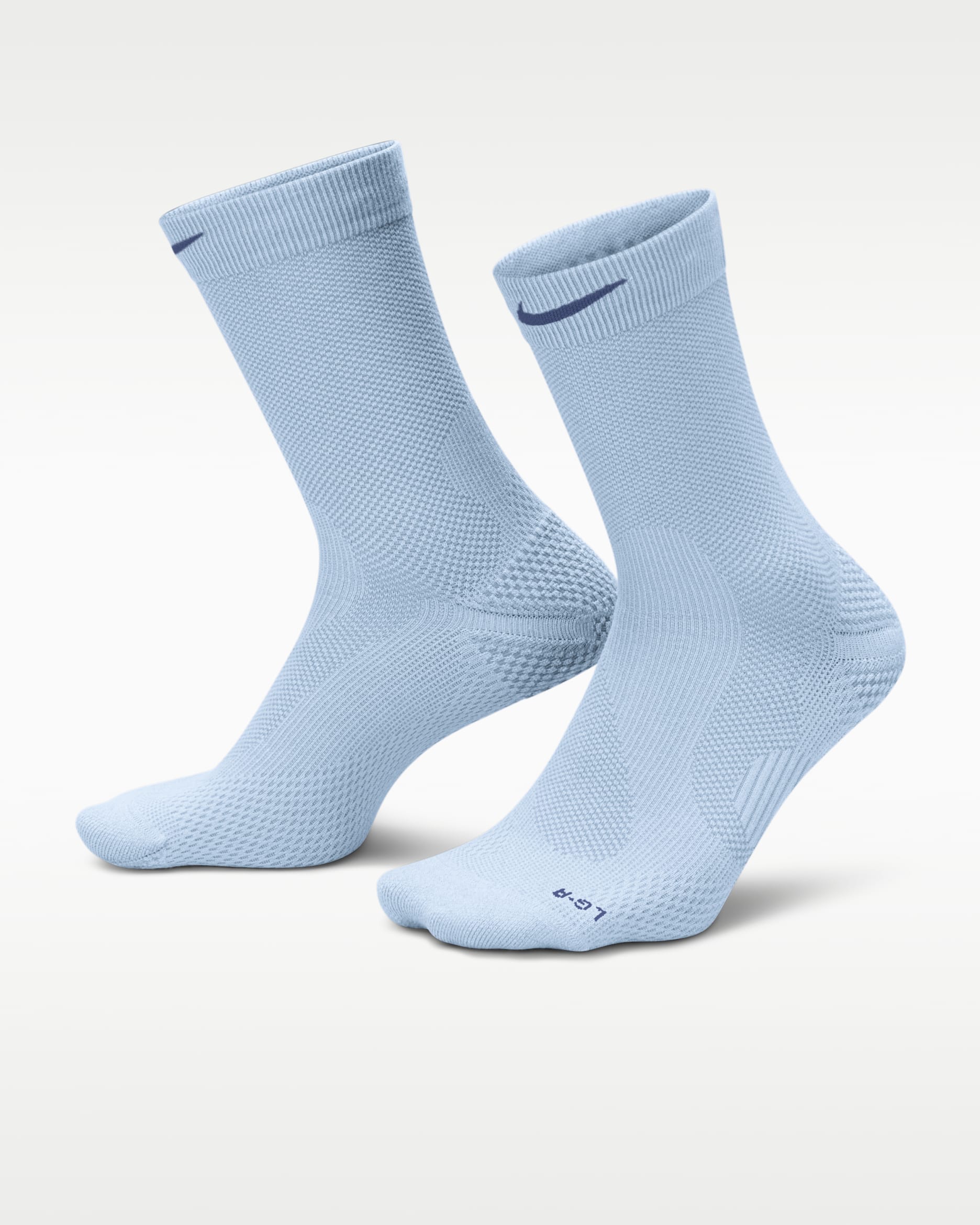 Chaussette de running mi-mollet Nike Run Lightweight (1 paire) - Hydrogen Blue/Mystic Navy/Mystic Navy
