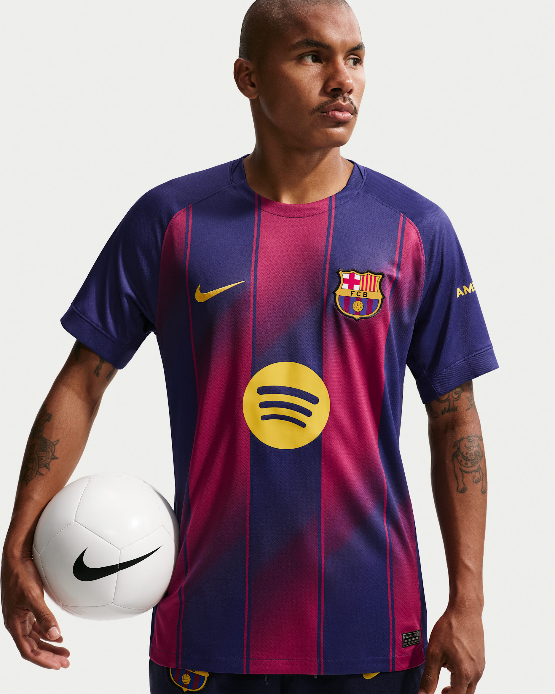 Maillot de foot Replica Nike Dri-FIT FC Barcelona 2025/26 Stadium Domicile pour homme - Deep Royal Blue/Deep Royal Blue/Noble Red/Midwest Gold