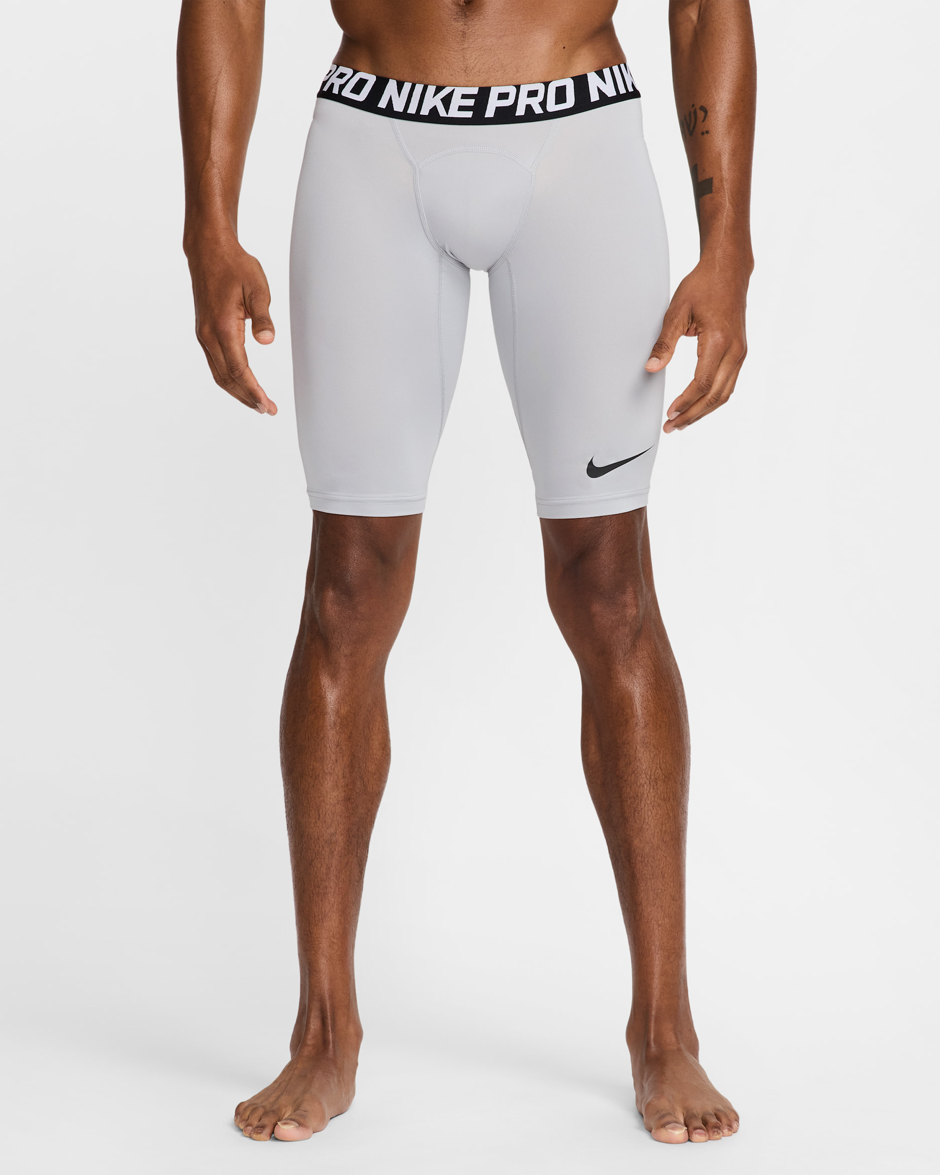 Nike Pro Men's Baseball 10" Slider Shorts - Wolf Grey