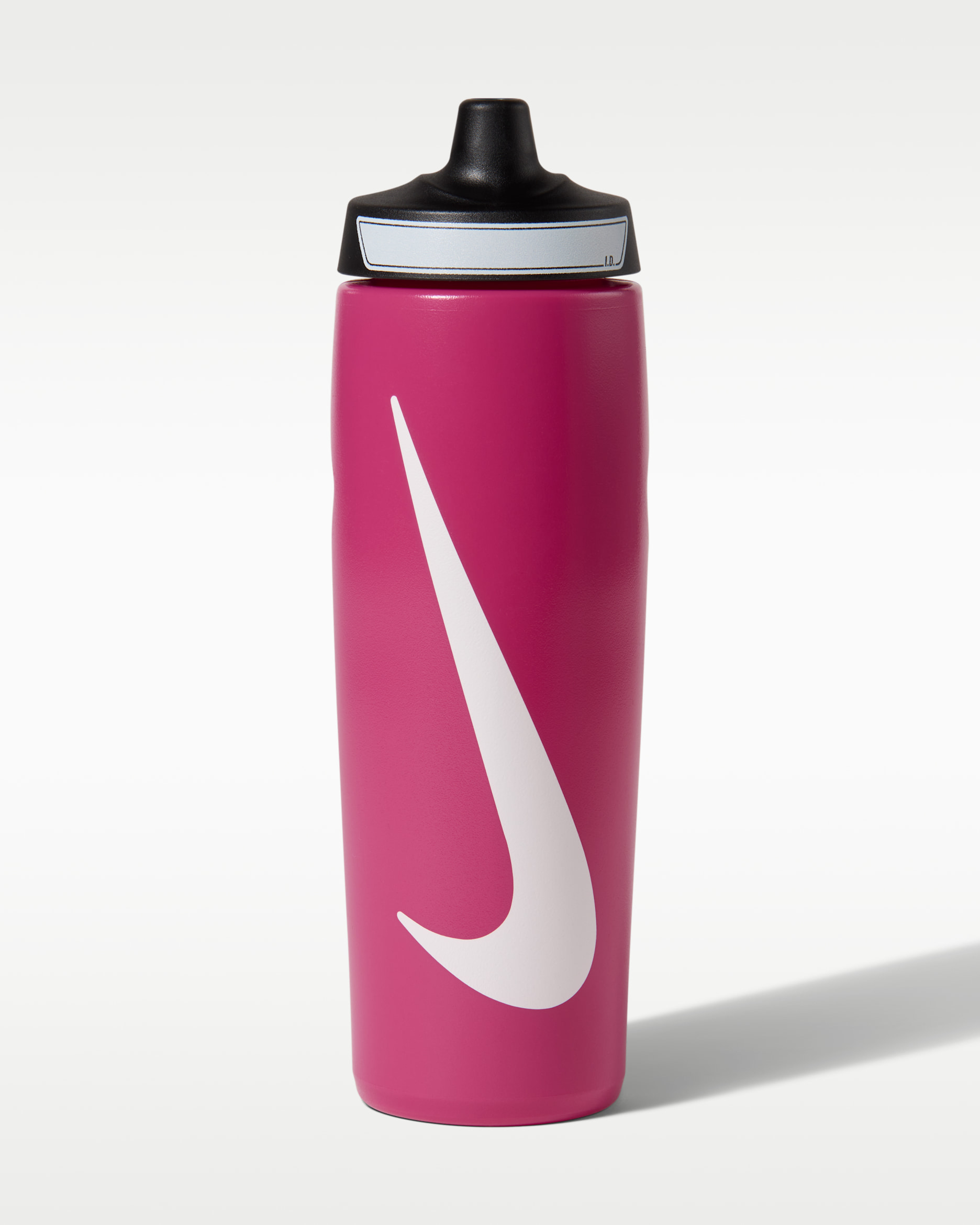 Botella de agua Nike Refuel (710 ml) - Rosa vivo/Negro/Blanco