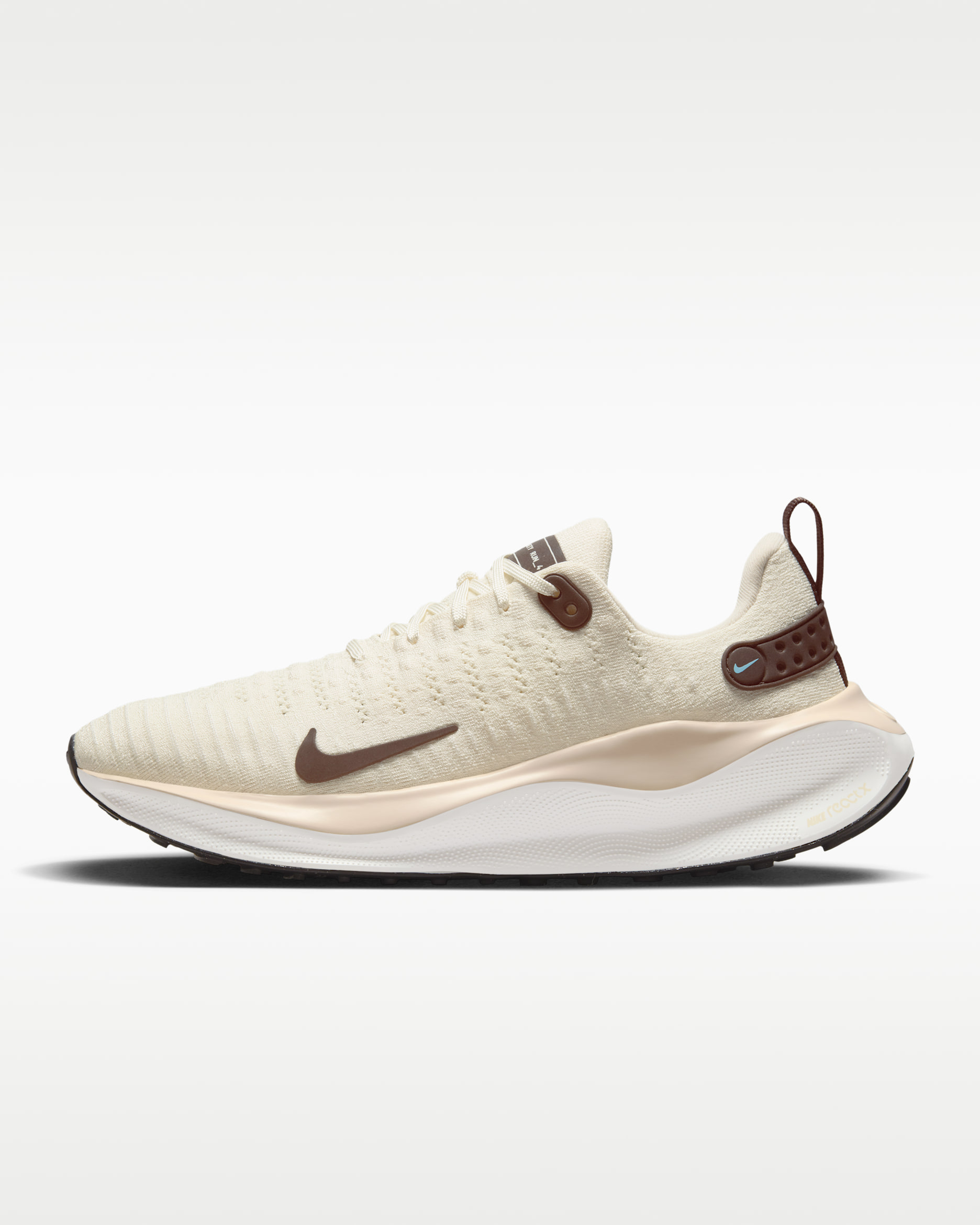 ナイキ インフィニティラン 4 ウィメンズ ロード ランニングシューズ - ココナッツミルク/セイル/パールホワイト/バロックブラウン