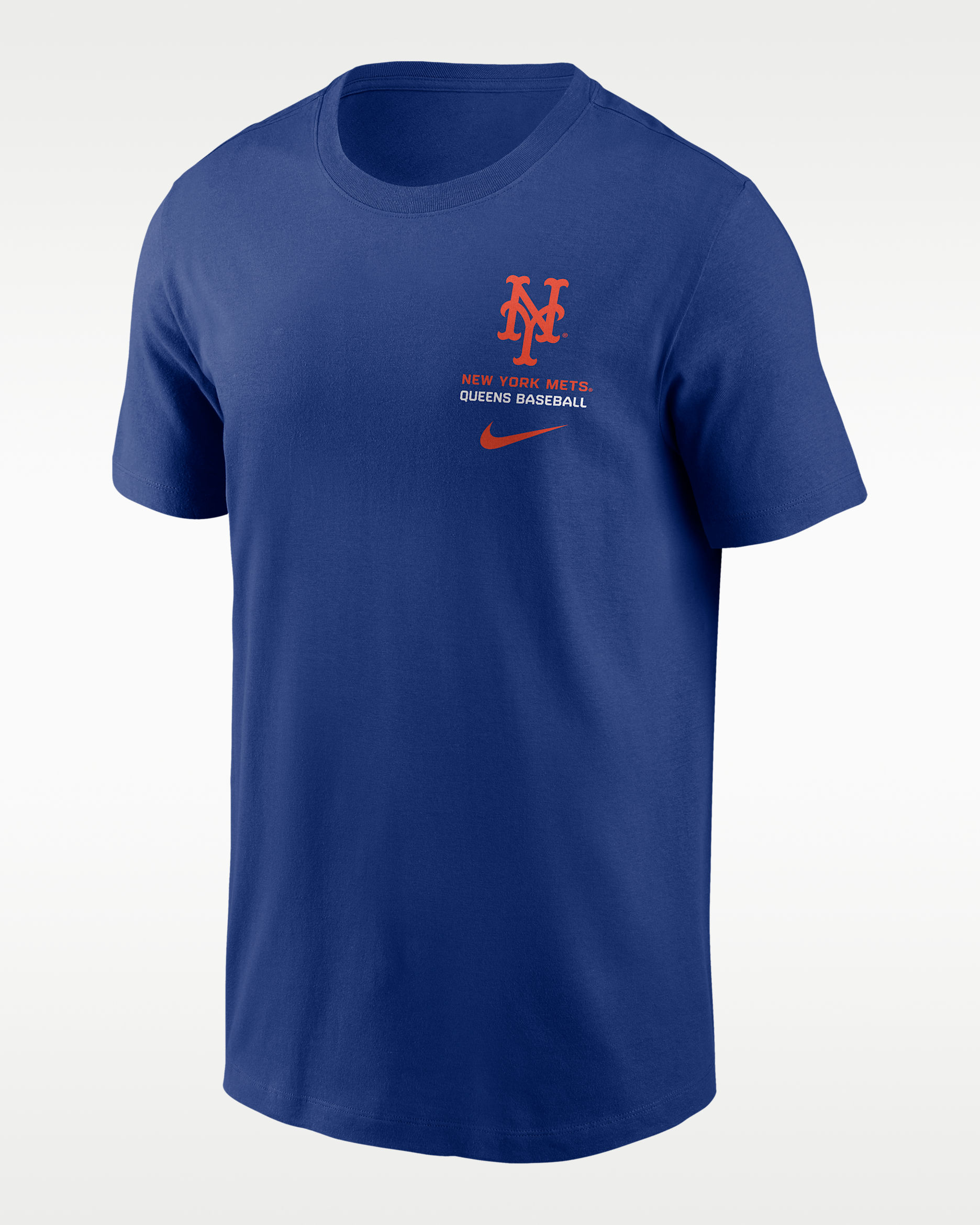 Playera Nike de la MLB para hombre New York Mets 2-Hit - Royal