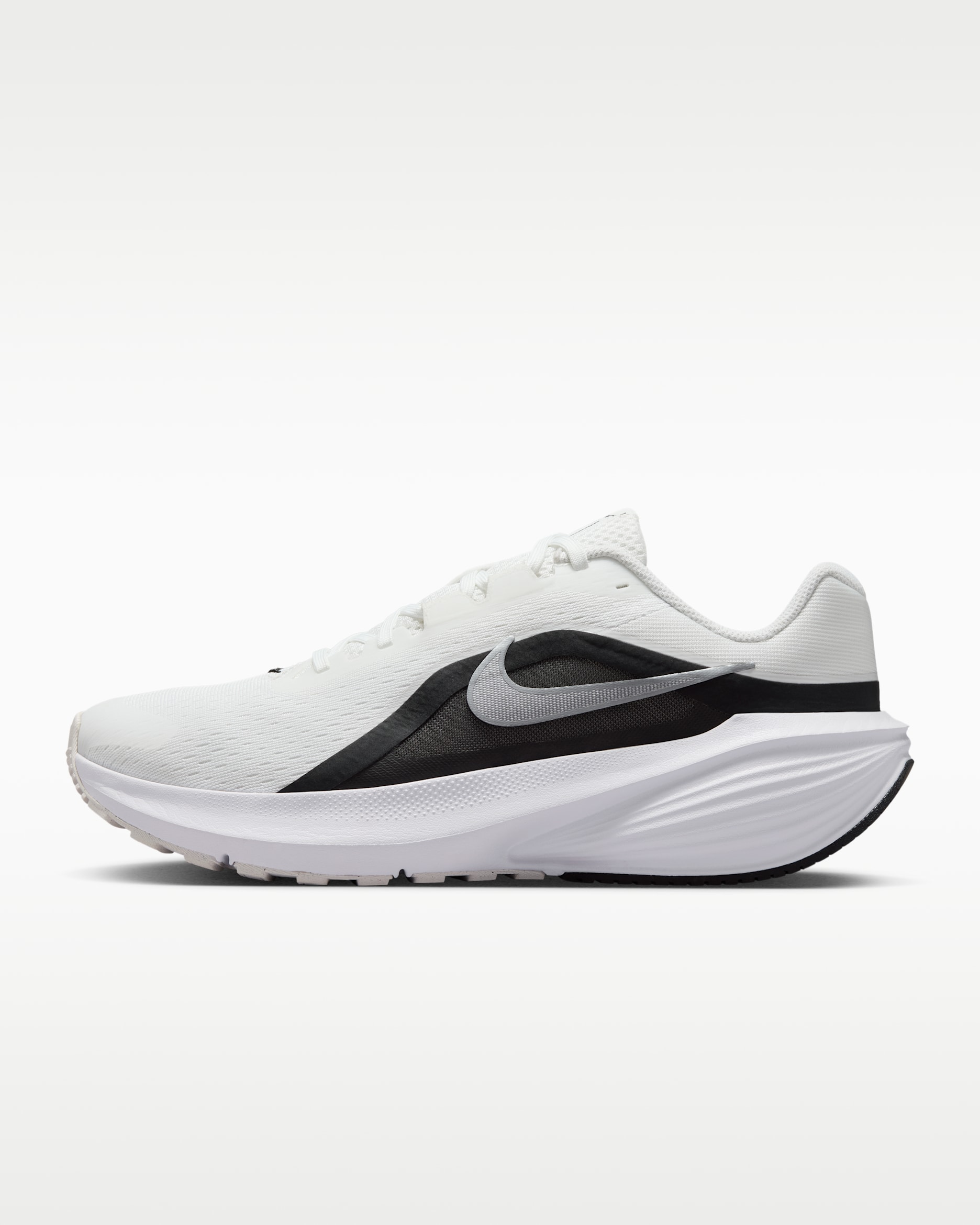 Chaussure de running sur route Nike Downshifter 14 pour Homme - Summit White/Noir/Blanc/Metallic Silver