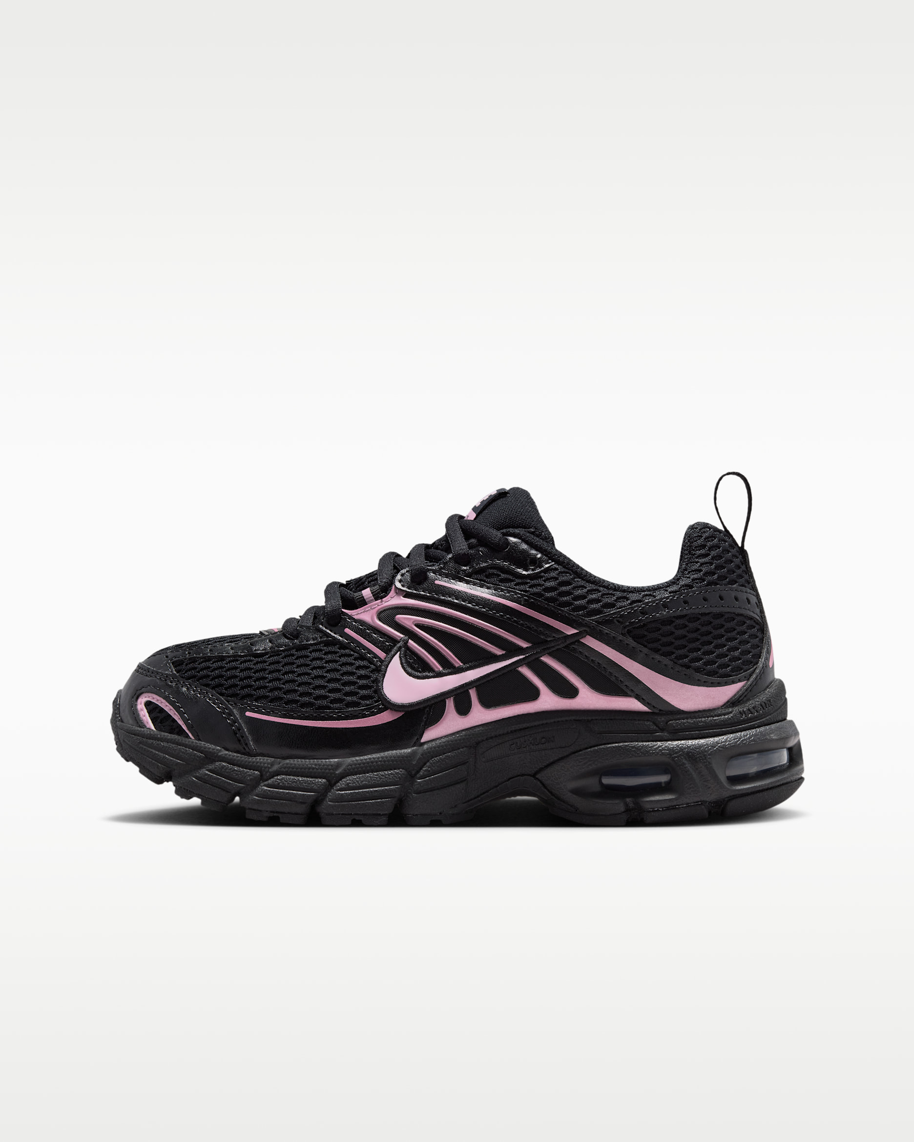 Nike Air Max Moto 2K Big Kids' Shoes - Black/Pink Rise/Pink Foam