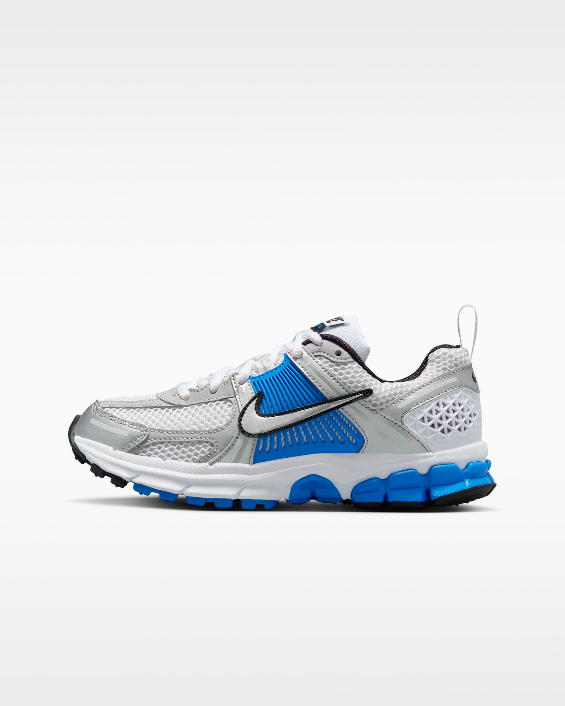 Nike Vomero 5 大童反光裝飾鞋款 - 白色/Light Photo Blue/黑色/Metallic Silver