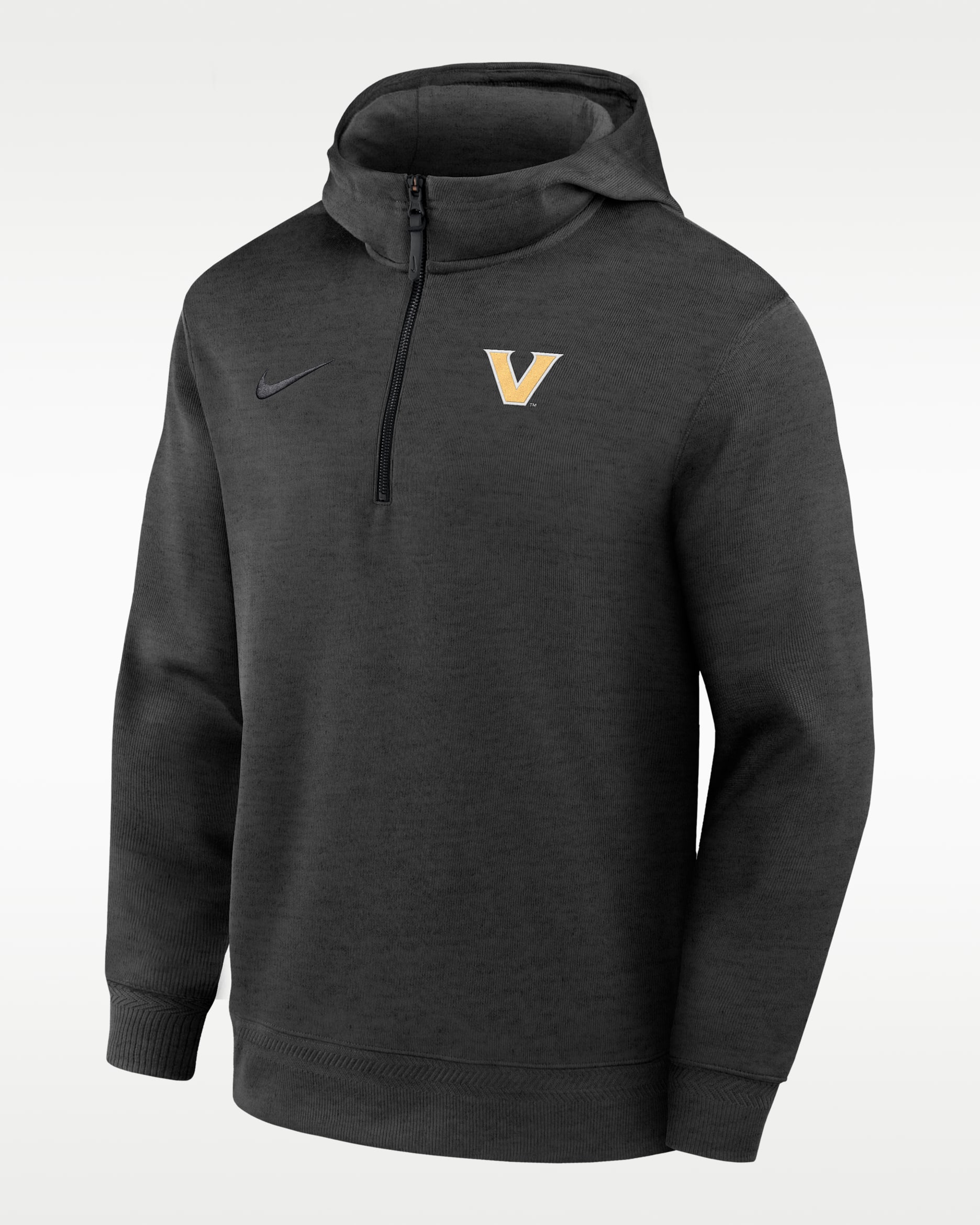 Sudadera con gorro Dri-FIT para hombre Nike College (Vanderbilt) - Negro