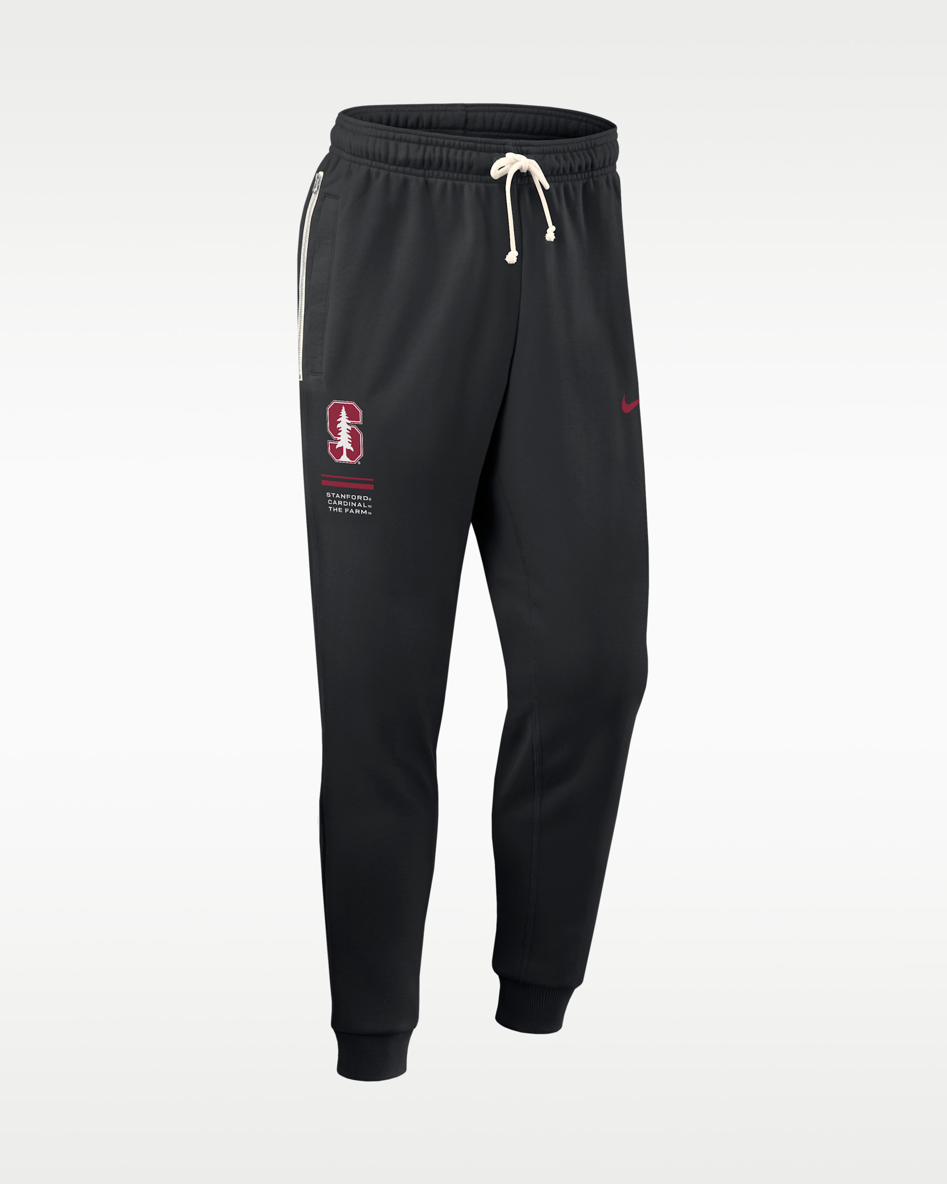 Stanford Sideline Standard Issue Men's Nike Dri-FIT College Taper Pants - Black