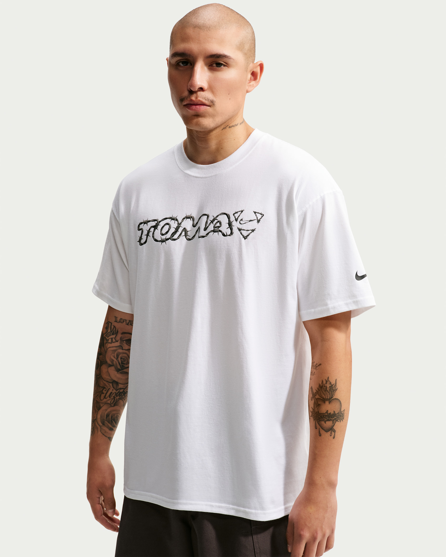 Playera de futbol Nike Toma el Juego - Blanco