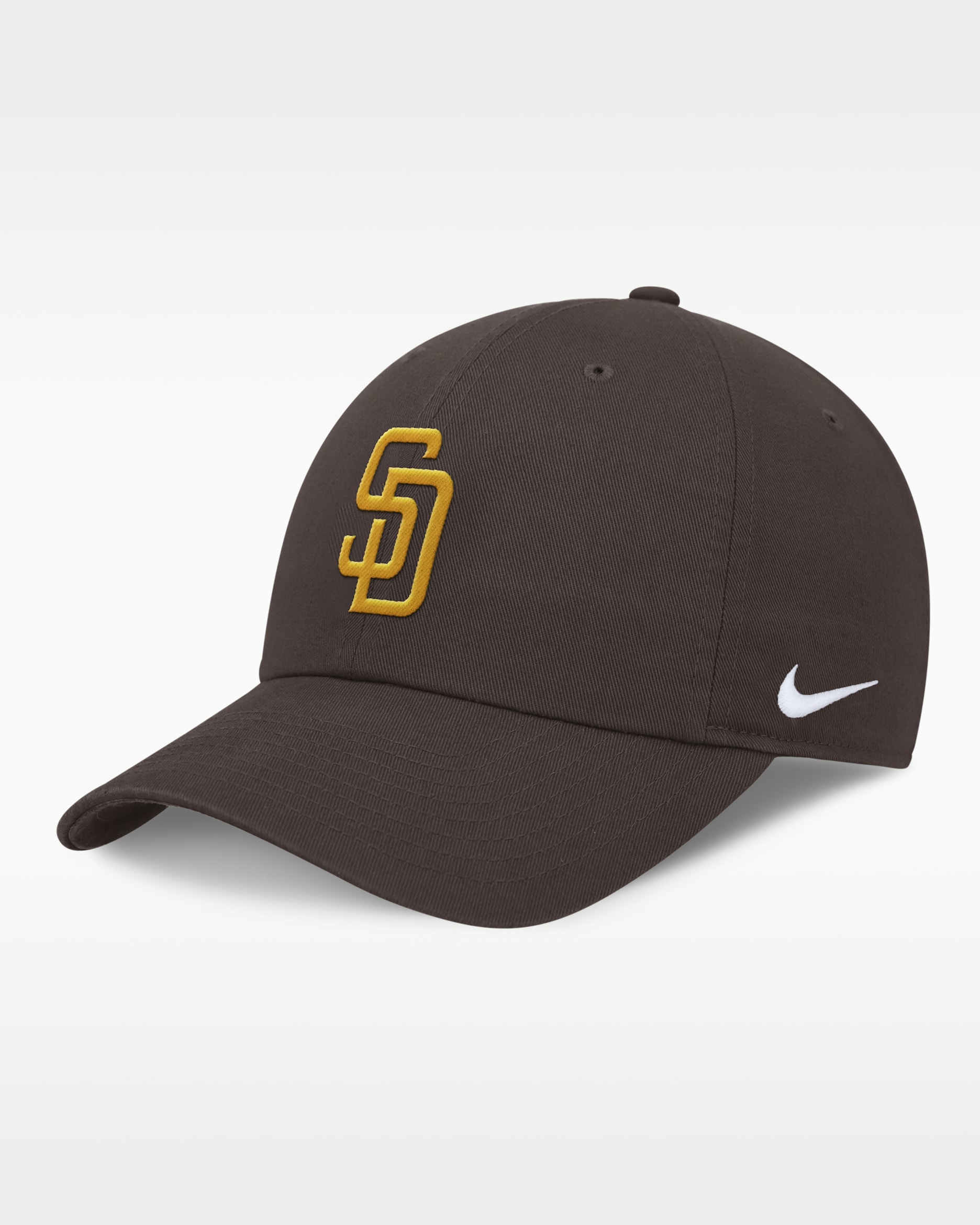 San Diego Padres Evergreen Club Men's Nike MLB Adjustable Hat - Brown