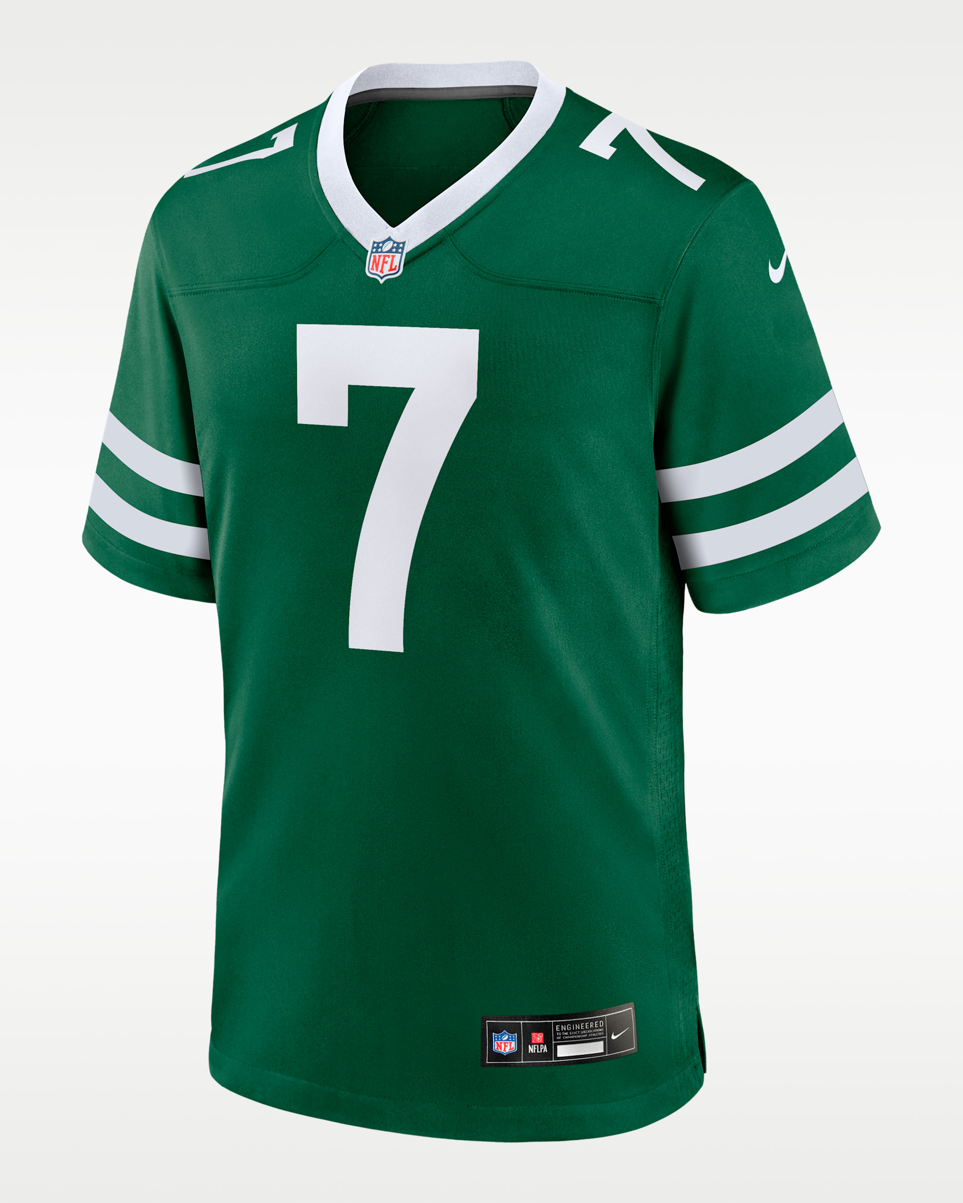Justin Fields New York Jets Men's Nike NFL Game Jersey - Green