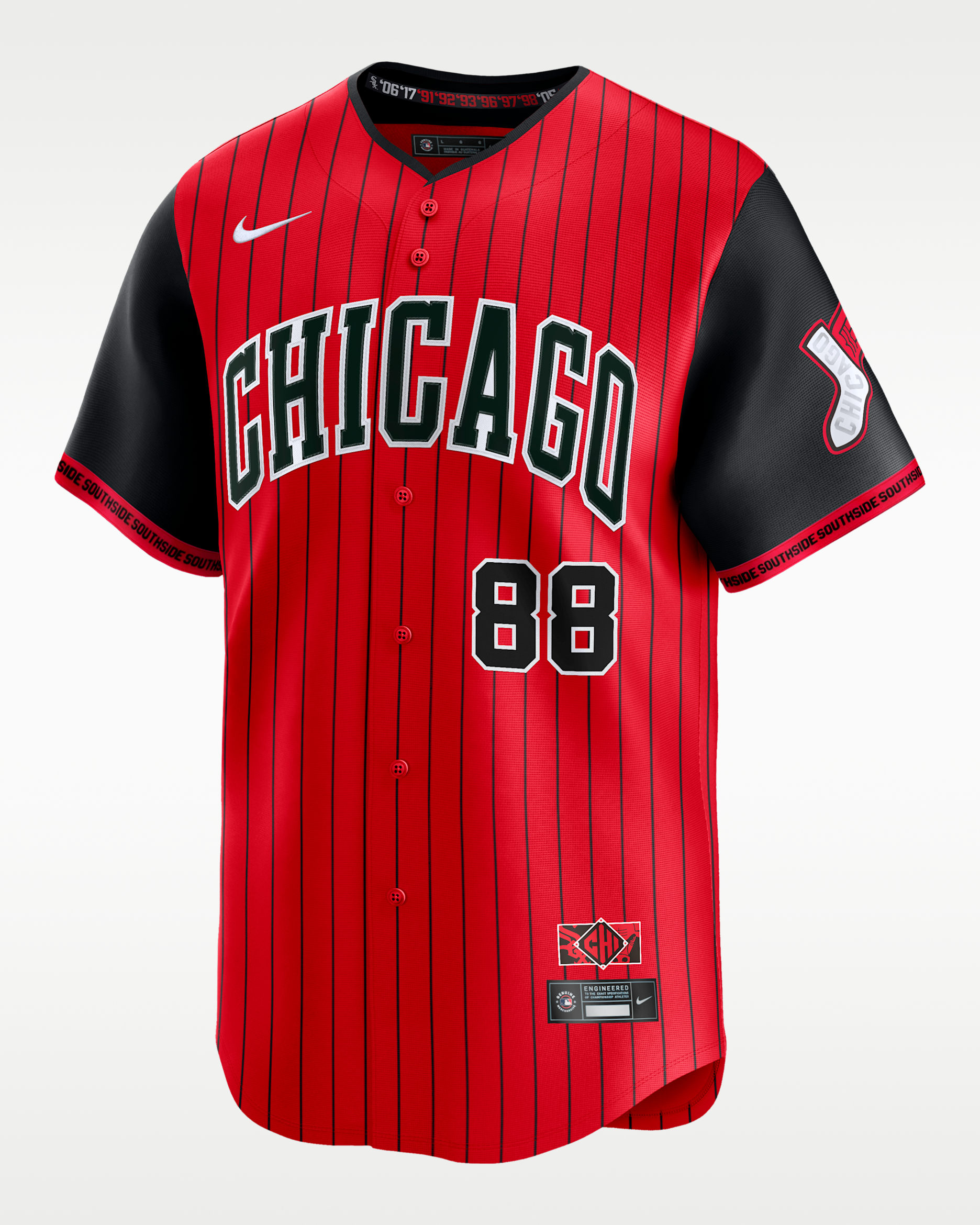 Luis Robert Jr. Chicago White Sox City Connect Men's Nike Dri-FIT ADV MLB Limited Jersey - Red