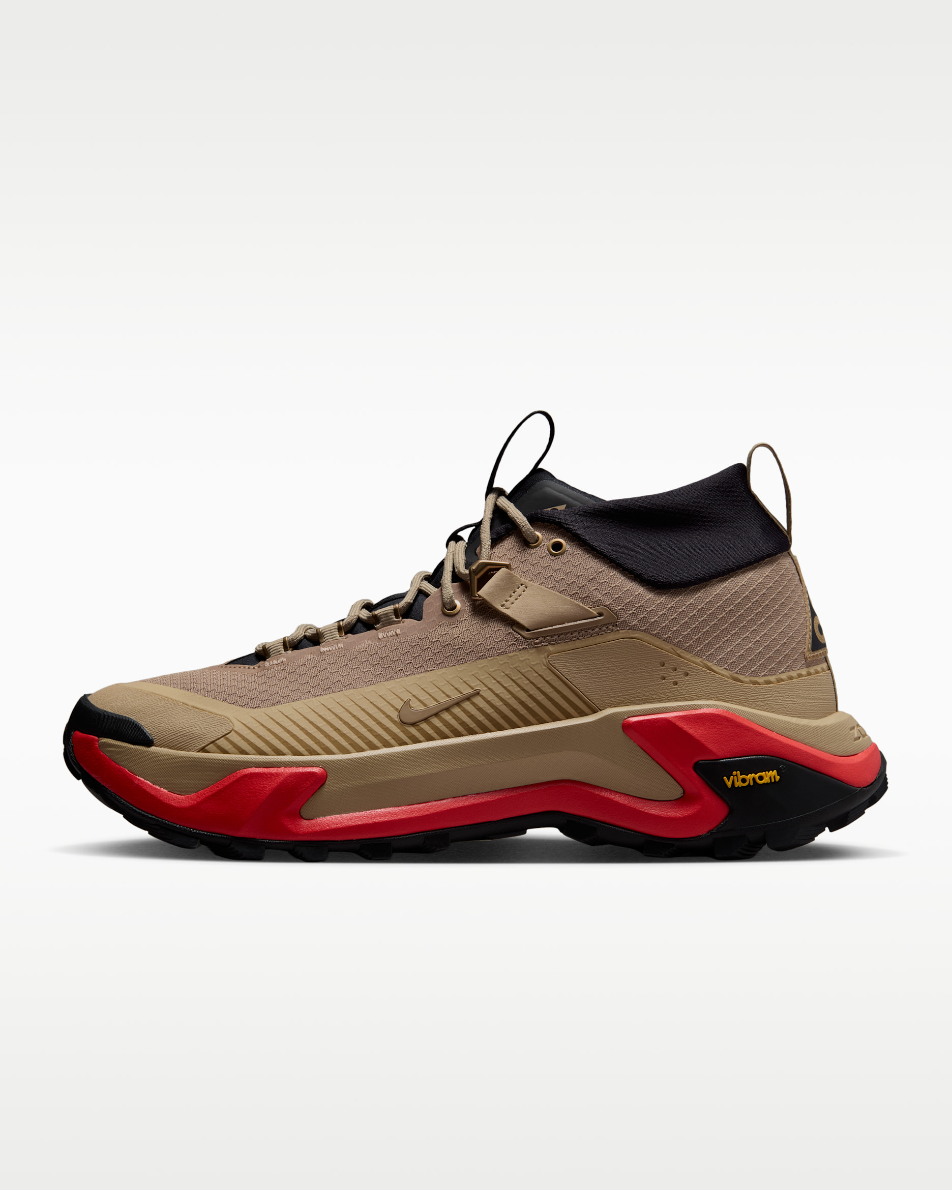 ACG Zegama Hike Zapatillas de senderismo - Hombre - British Khaki/Linen/Carmesí claro/British Khaki