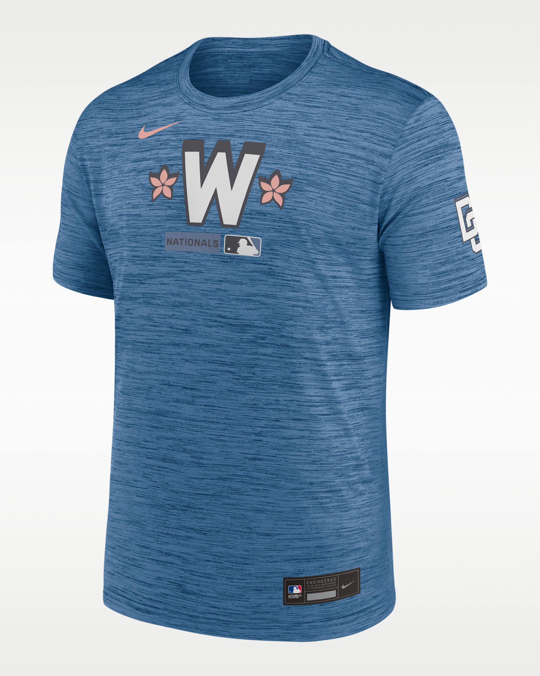 Washington Nationals City Connect Velocity Men's Nike Dri-FIT MLB T-Shirt - Navy