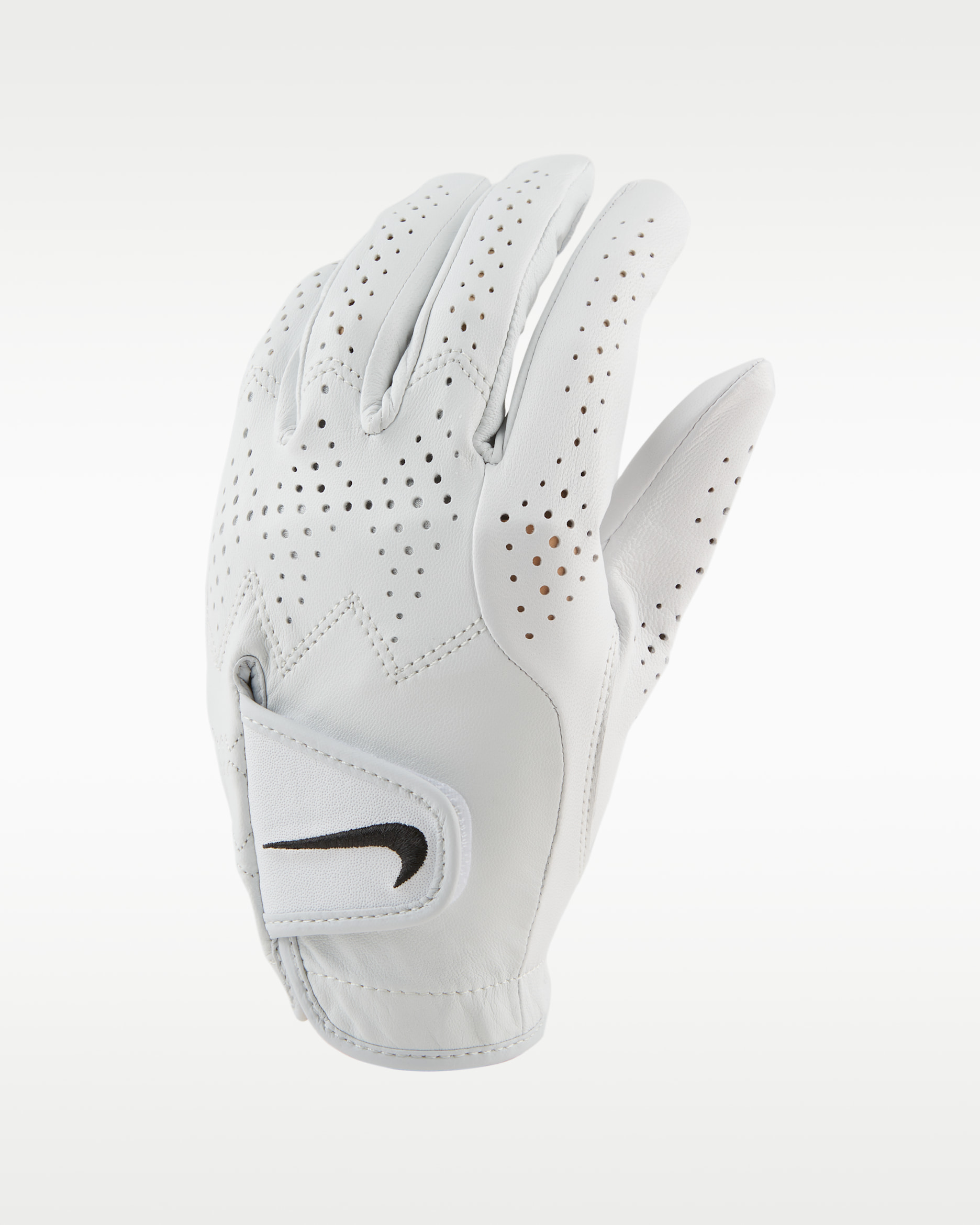 나이키 투어 클래식 4 골프 글러브(왼손) - 펄 화이트/펄 화이트/블랙