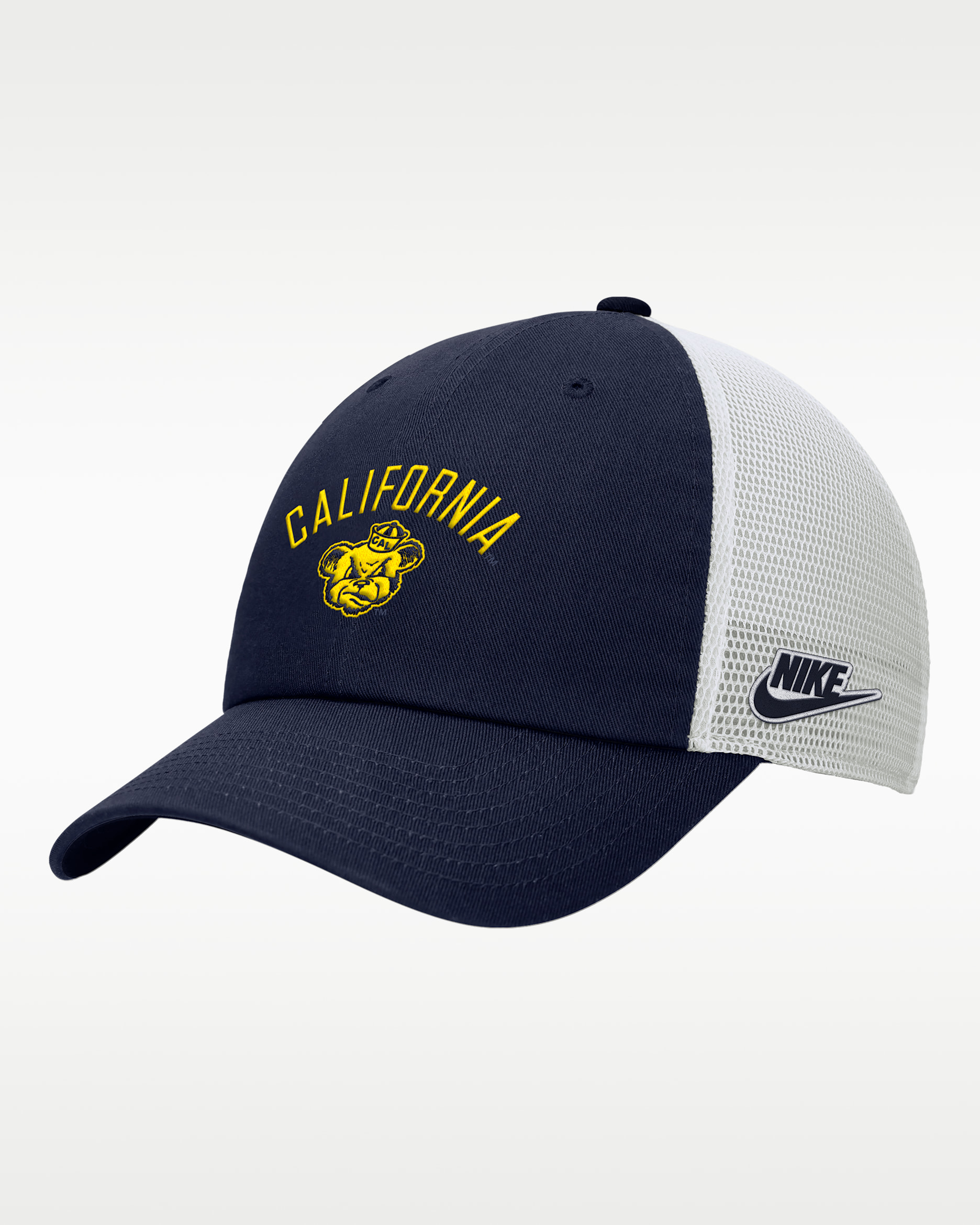 Gorra de rejilla sin estructura Nike College (Cal) - Azul marino universitario