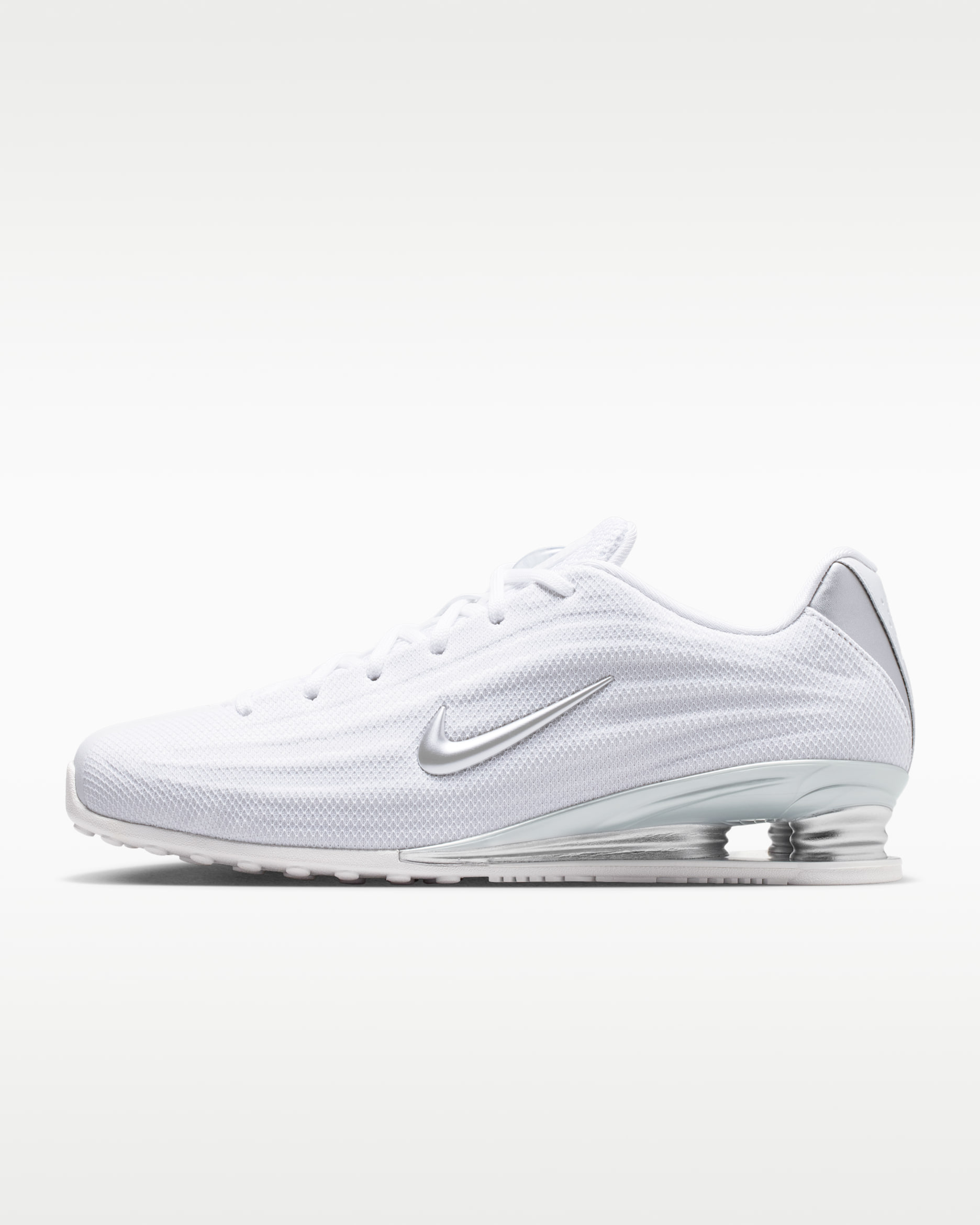 Nike Shox Z Women's Shoes - White/Metallic Silver
