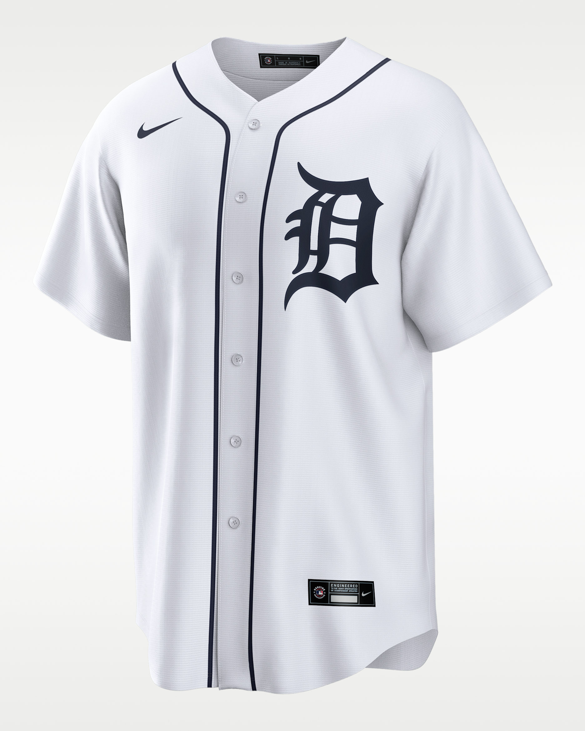 Jersey Nike de la MLB Replica para hombre Riley Greene Detroit Tigers - Blanco