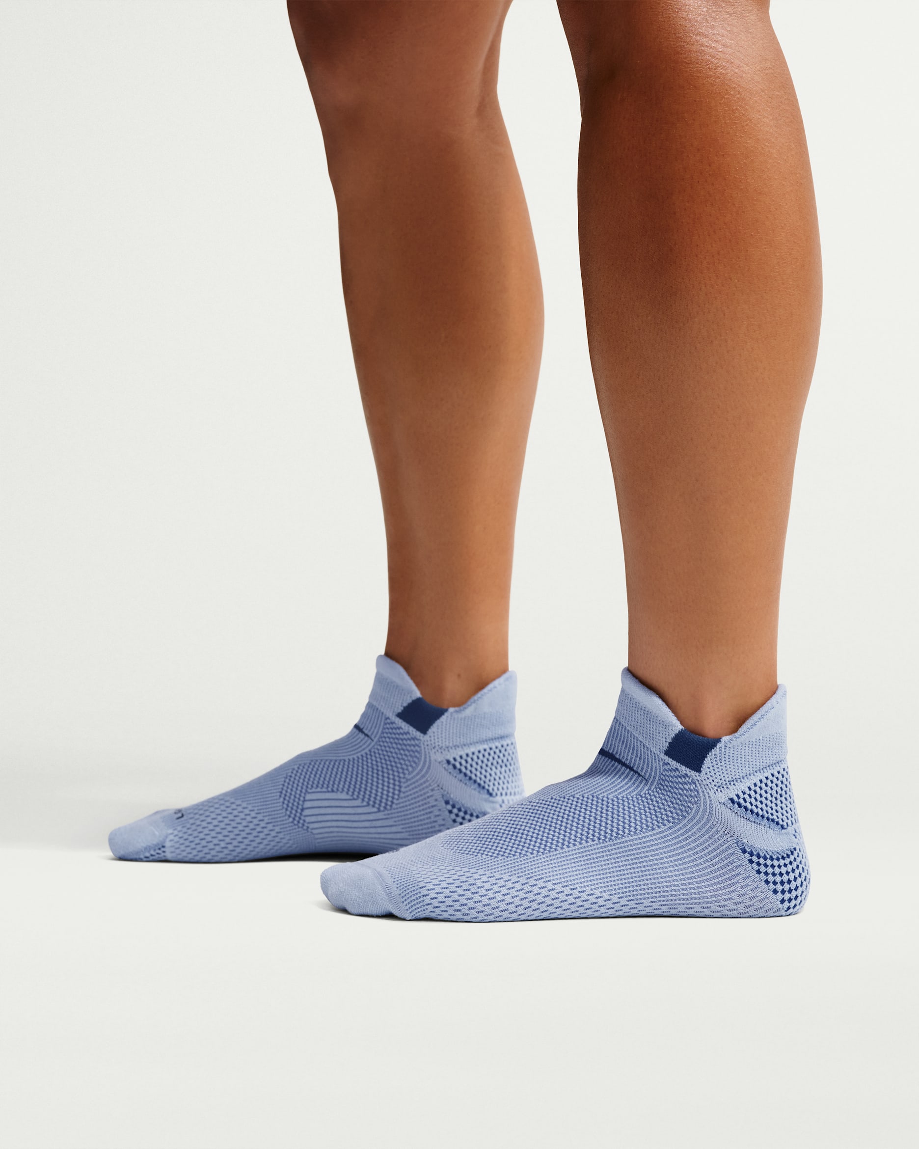 Nike Running Lightweight No-Show Socks (1 Pair) - Hydrogen Blue/Mystic Navy/Mystic Navy