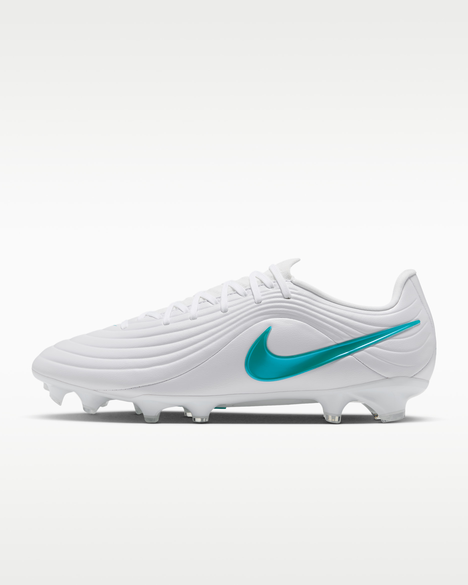 Nike Tiempo Maestro Academy Multi-Ground Low-Top Football Boots - White/White/Dusty Cactus