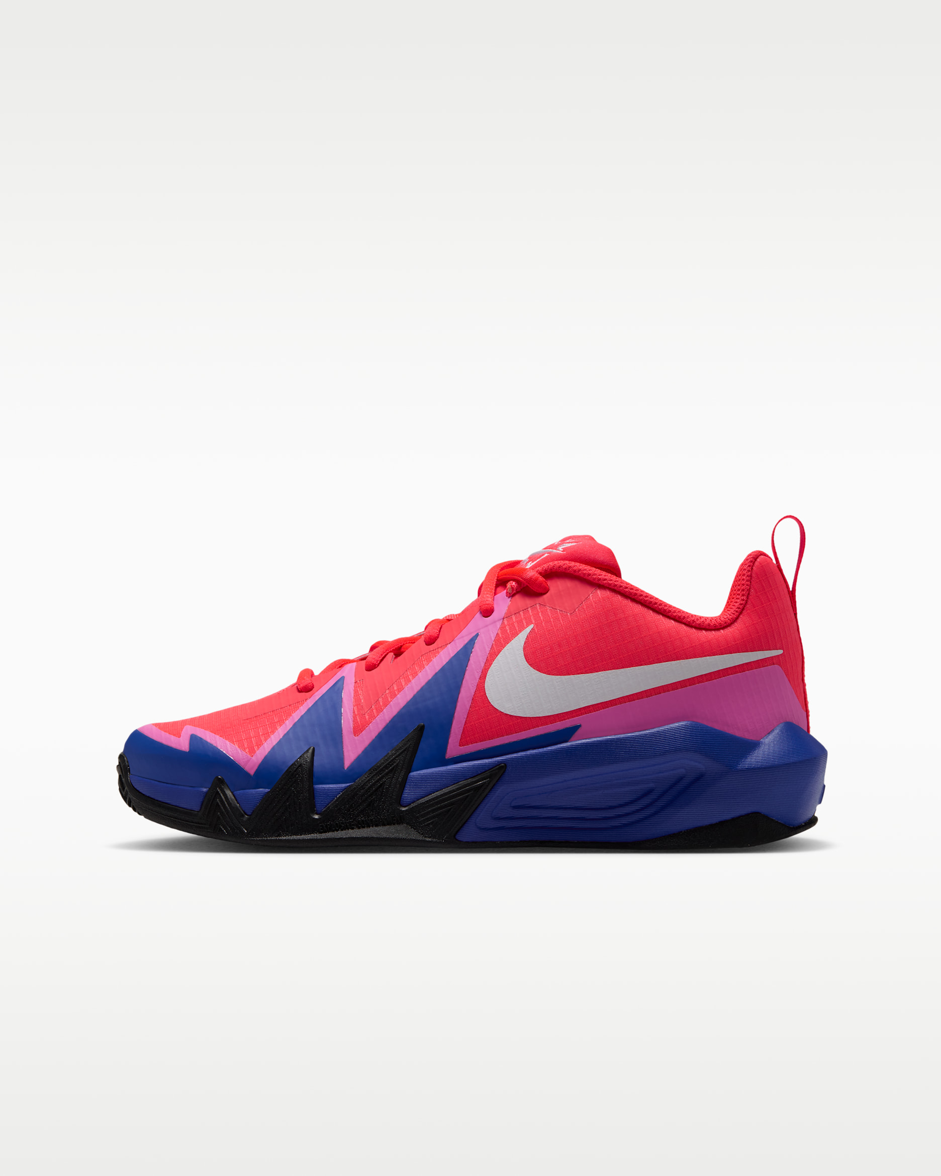 Nike S.T. Dynamite Big Kids' Basketball Shoes - Bright Crimson/Game Royal/Black/White