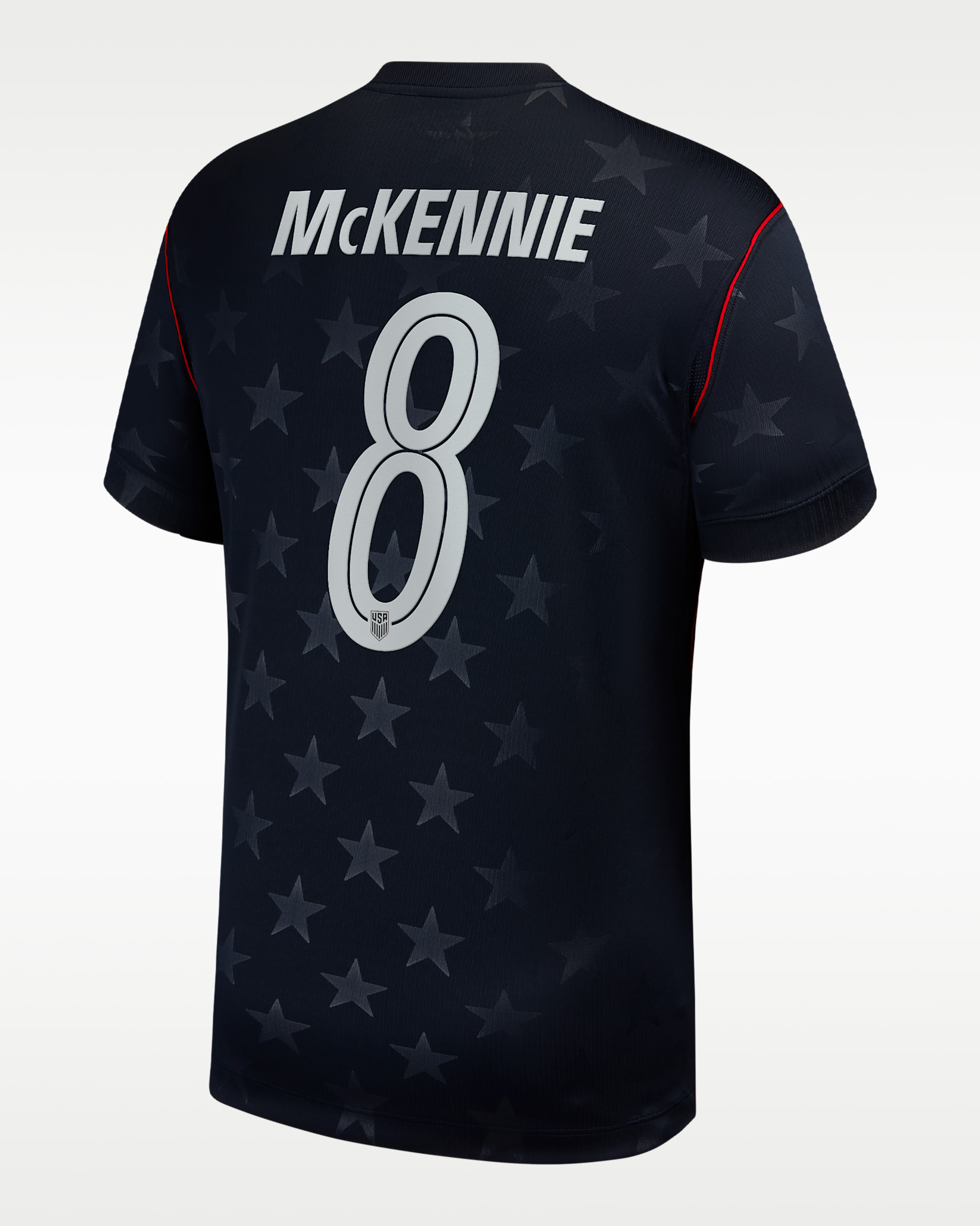 Weston McKennie USMNT 2026 Stadium Away Men's Nike Dri-FIT Soccer Jersey - Blue