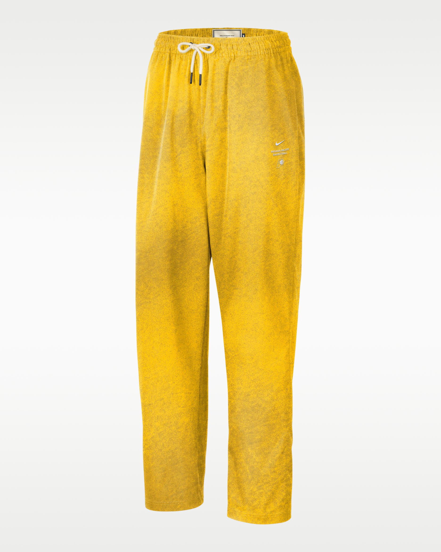 Indiana Pacers Standard Issue Men's Woven Basketball Pants - Amarillo/College Navy/White/White
