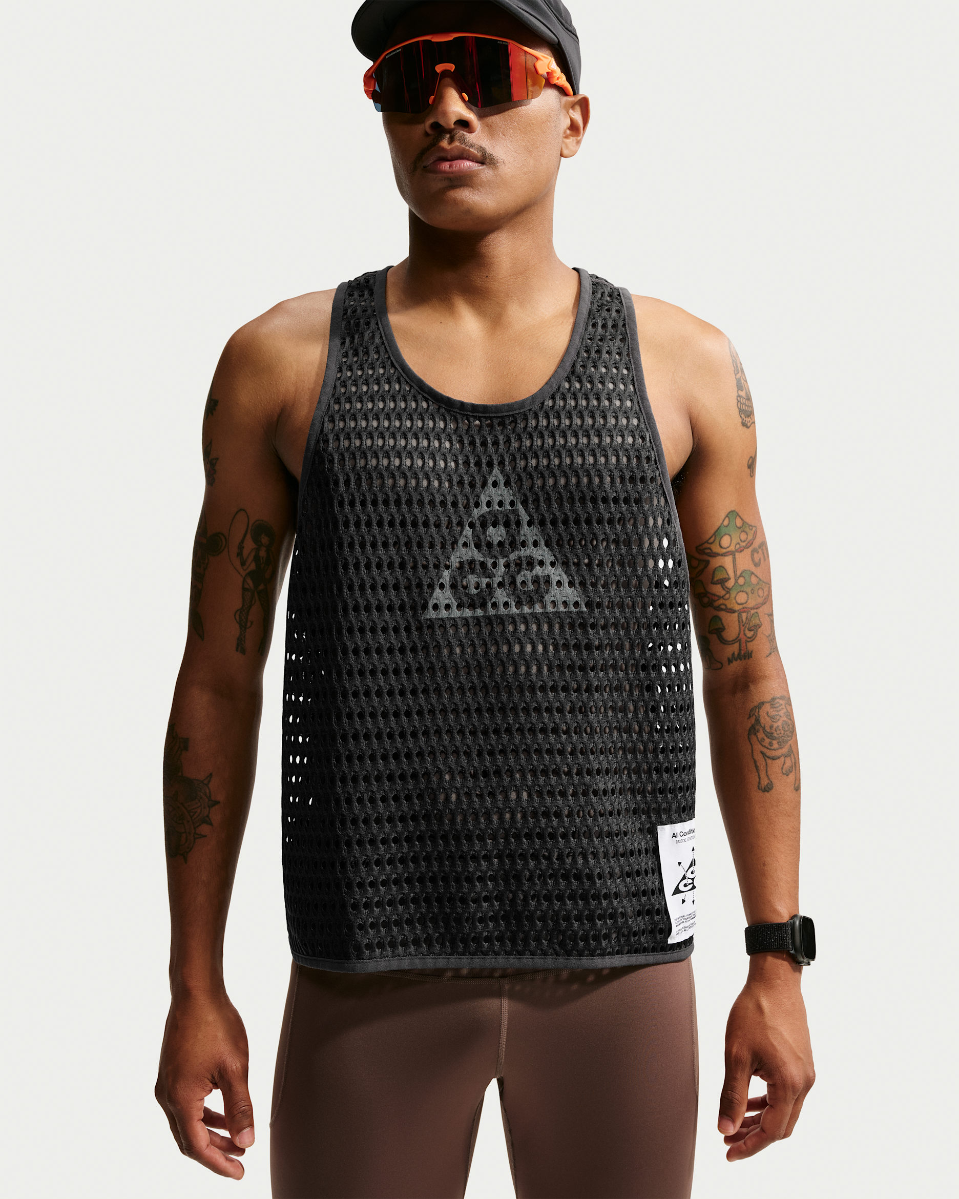 ACG Radical AirFlow Men's Dri-FIT Trail Running Tank Top - Anthracite/Cool Grey
