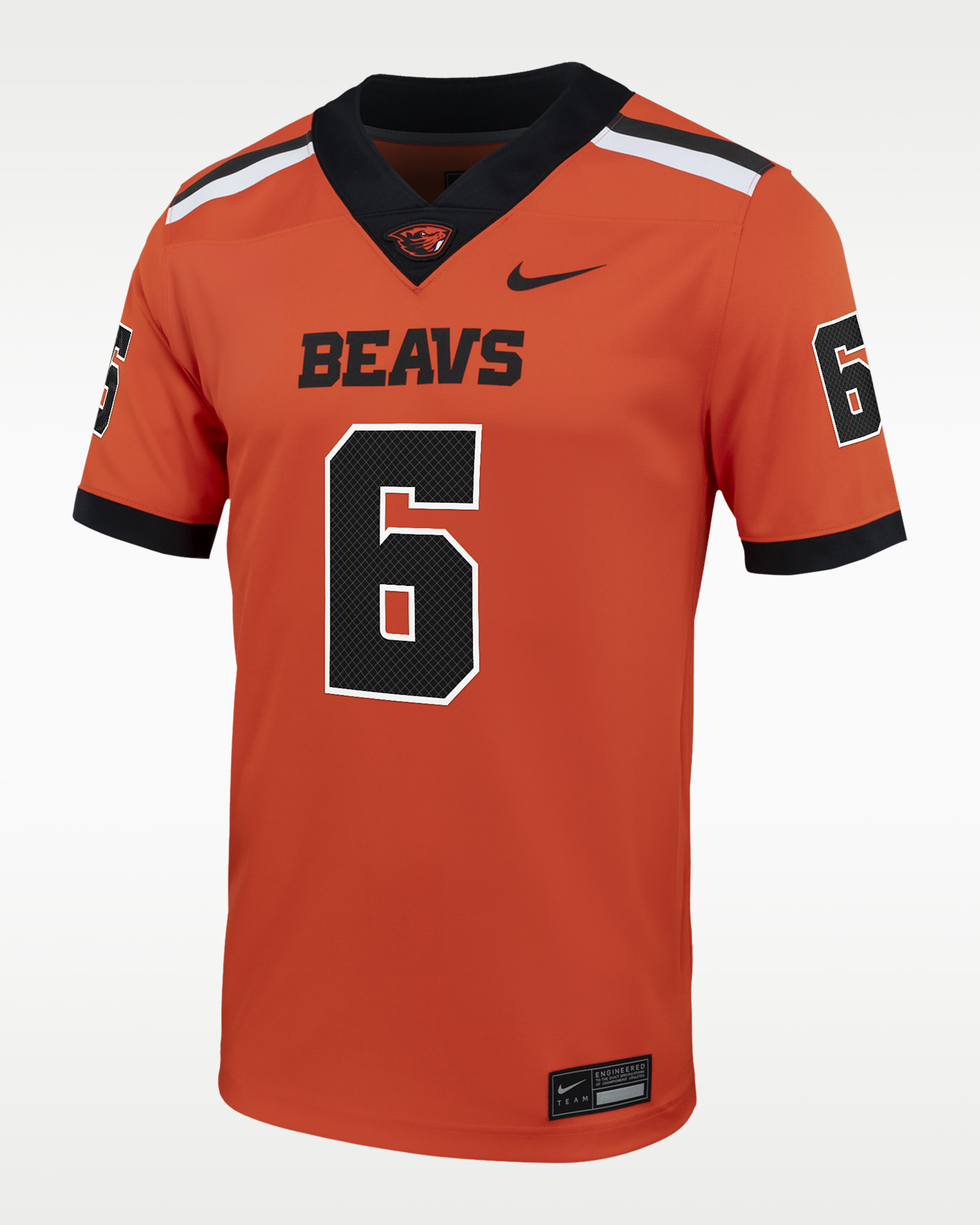 Jersey universitario Nike Dri-FIT NIL Game de Maalik Murphy de los Oregon State para hombre - Naranja