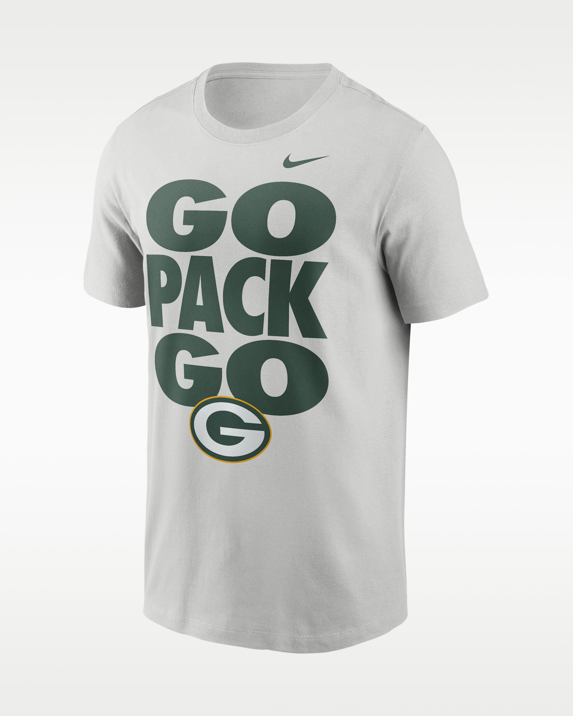 Green Bay Packers Essential Men's Nike NFL T-Shirt - Grey