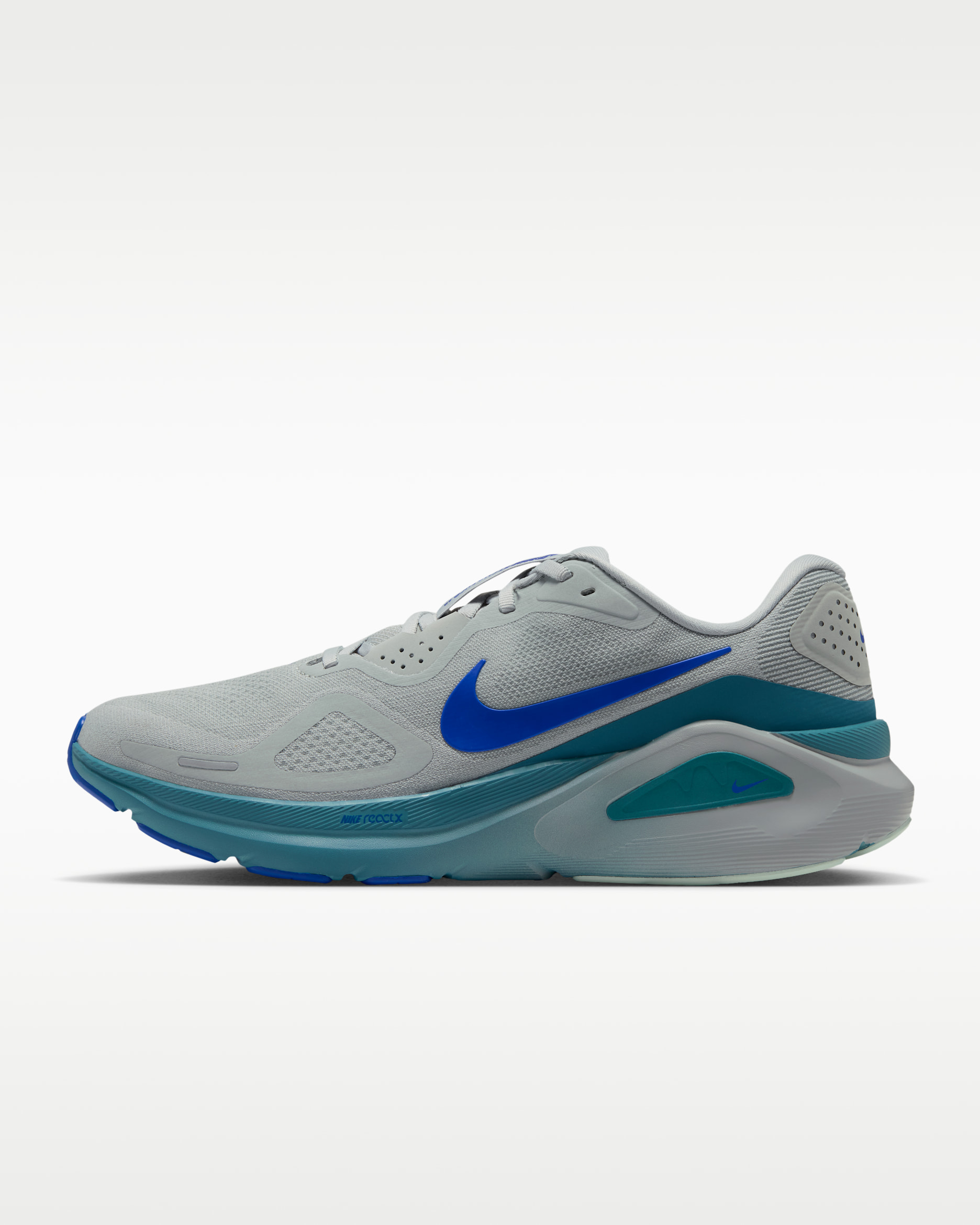 Nike Structure 26 Men's Road Running Shoes - Grey Mist/Smoky Blue/Racer Blue/Black