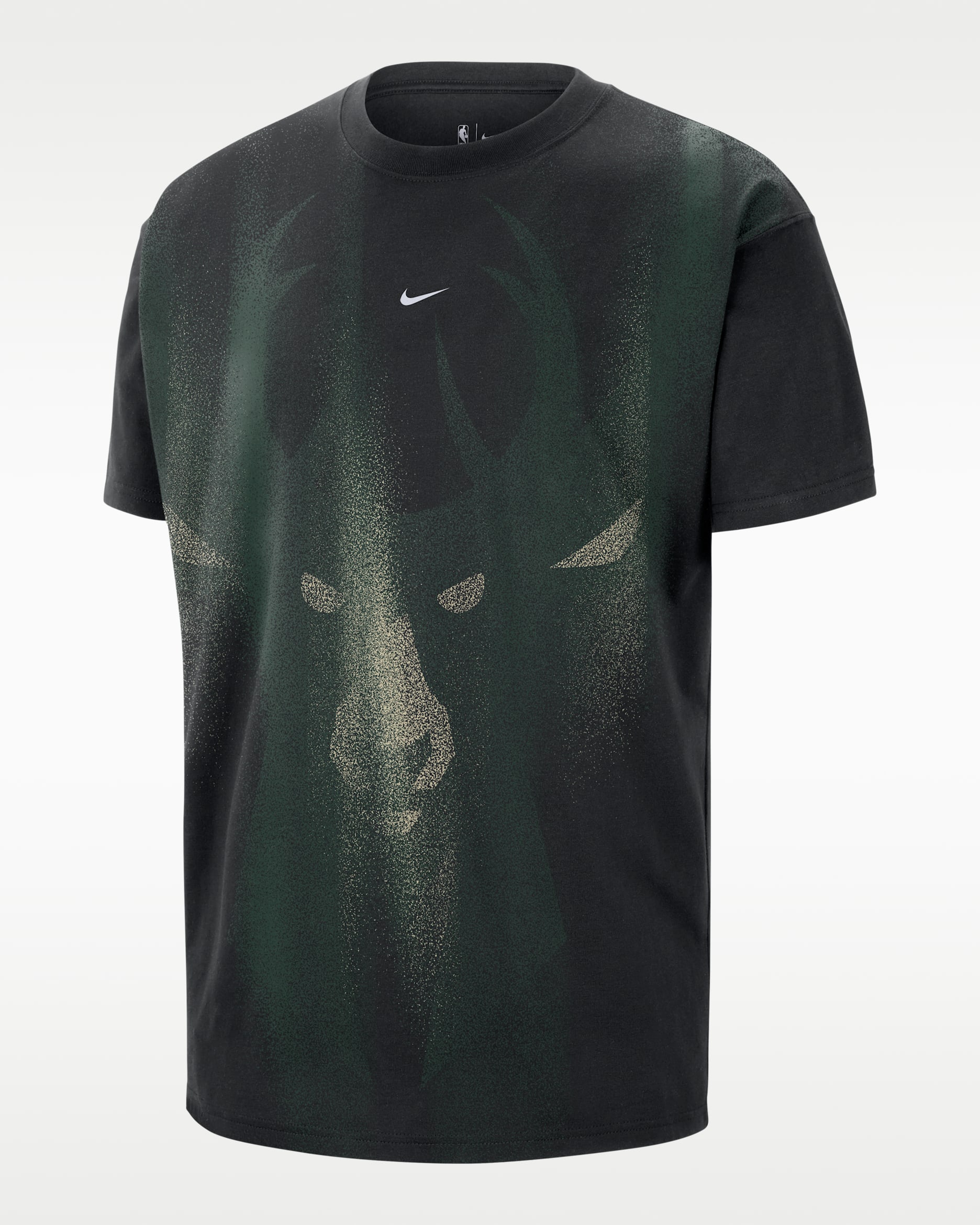 Milwaukee Bucks Basketball-T-Shirt (Herren) - Schwarz