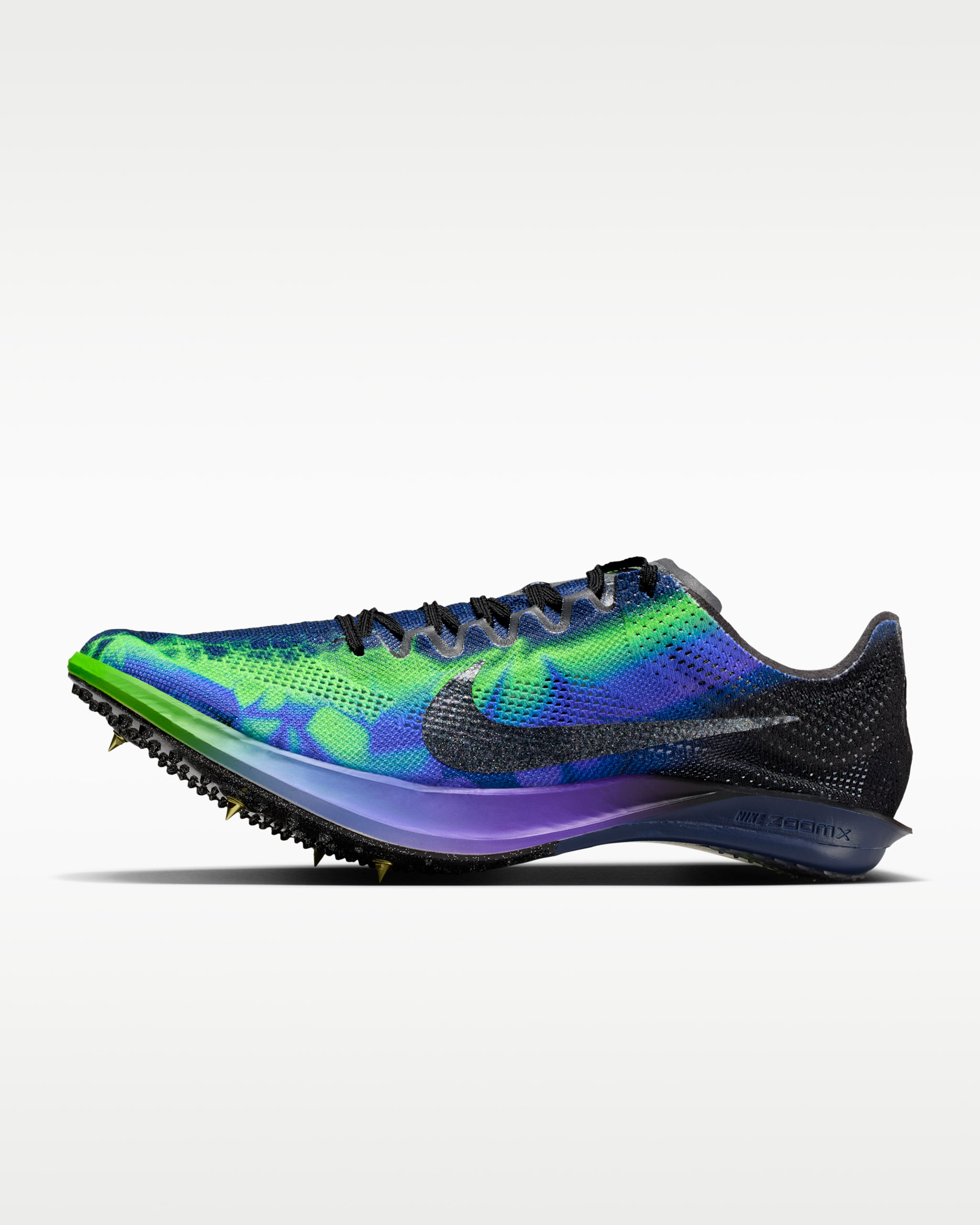 Nike Dragonfly 2 Track & Field Distance Spikes - Fierce Purple/Electric Green/Sapphire/Black