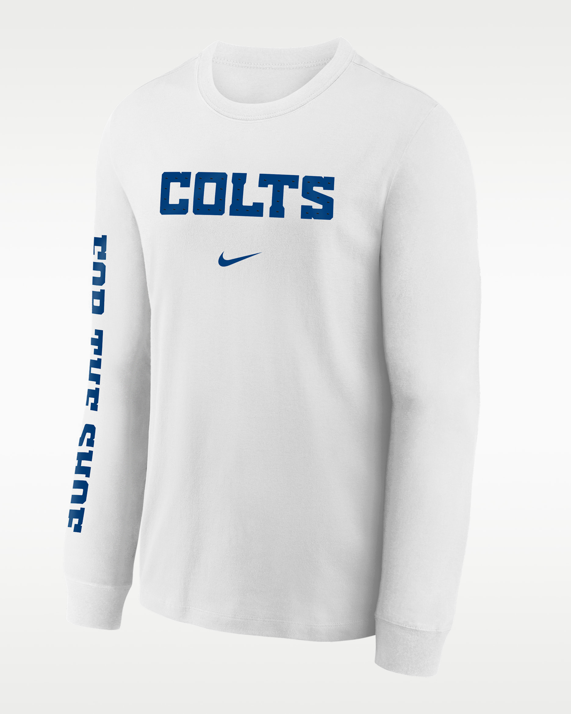 Indianapolis Colts Rivalries Collection Max90 Big Kids' Nike NFL Long-Sleeve T-Shirt - Black
