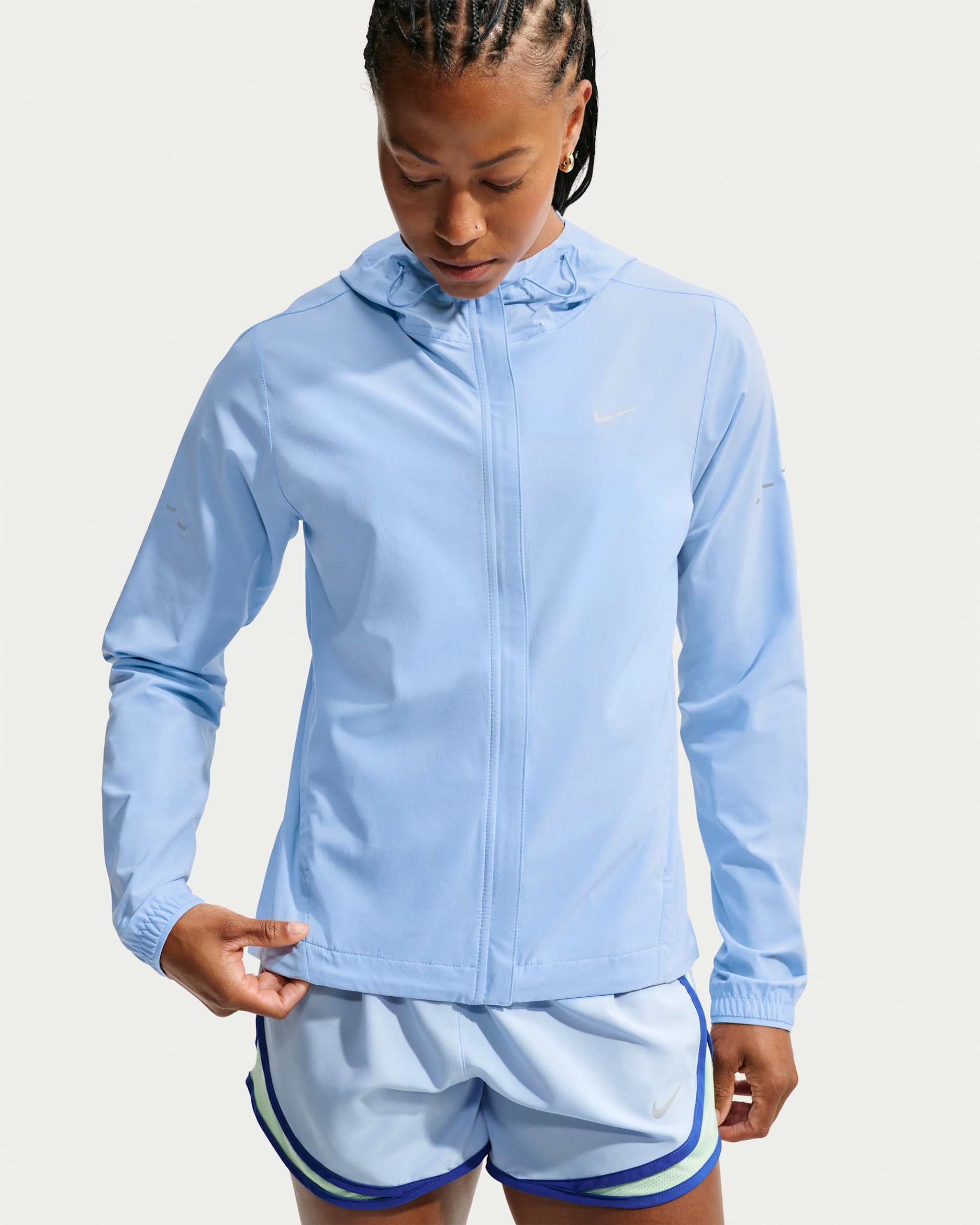 Nike Swift Women's Repel Packable Running Jacket - Aluminium