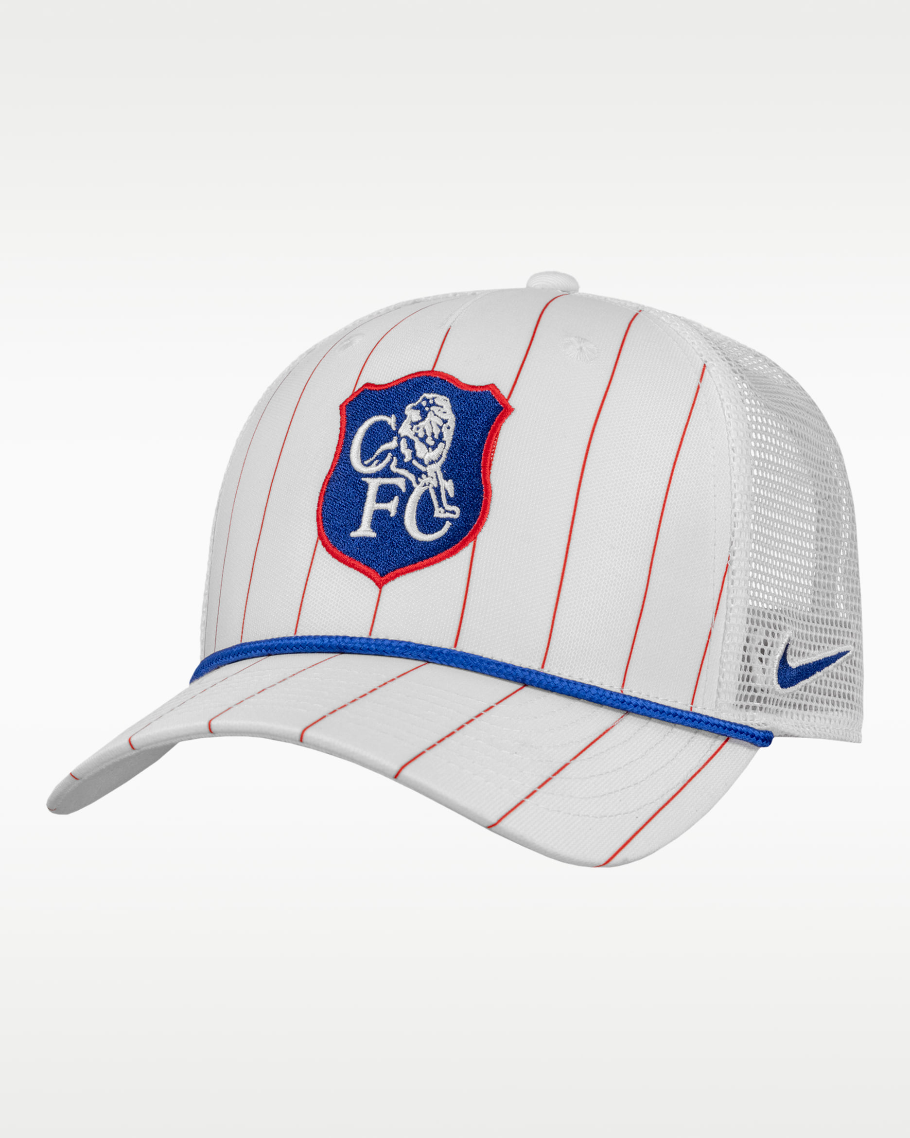Chelsea Men's Rise Rope Trucker Hat - White