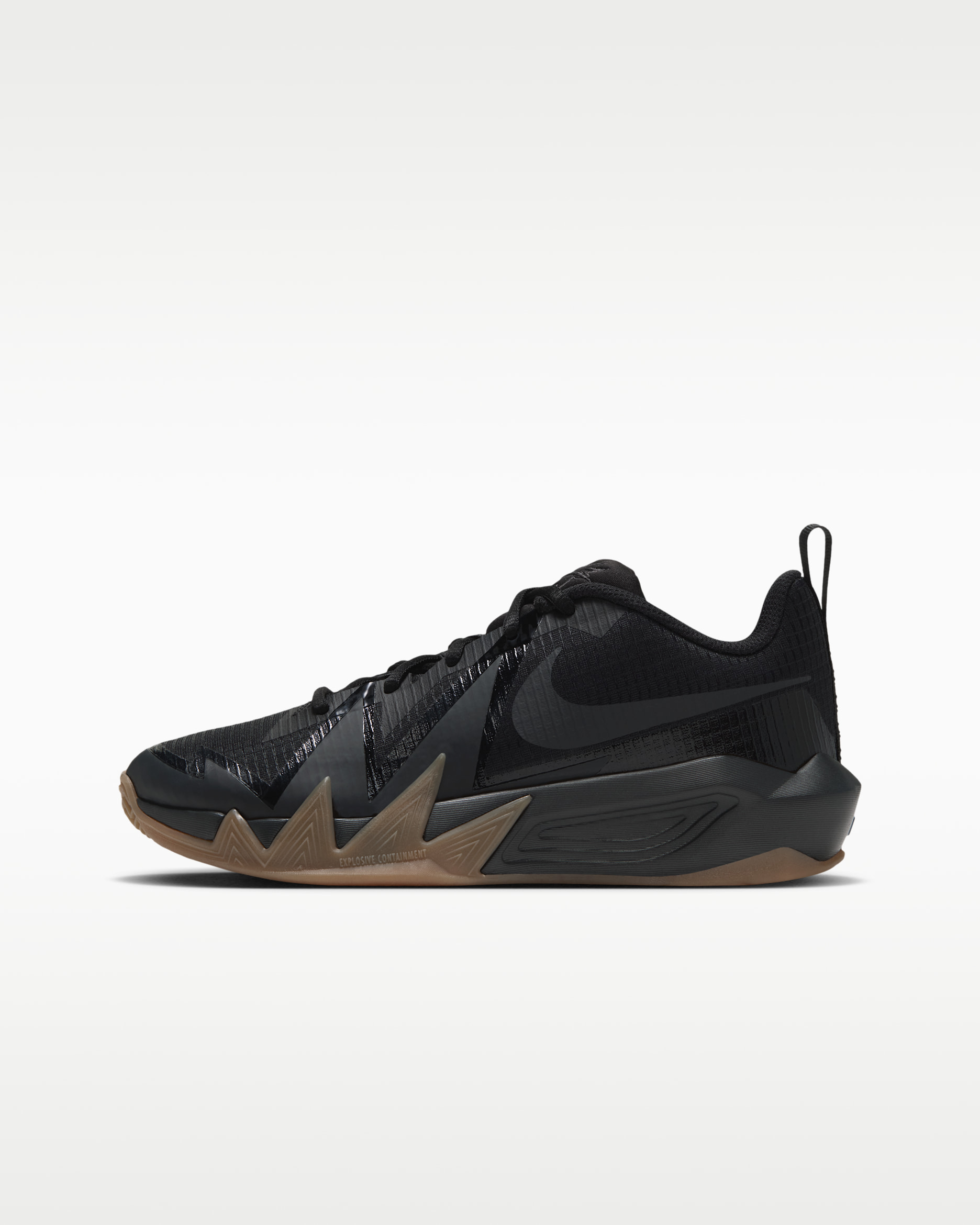 Nike S.T. Dynamite 大童籃球鞋 - 黑色/Dark Smoke Grey/Gum Light Brown/黑色