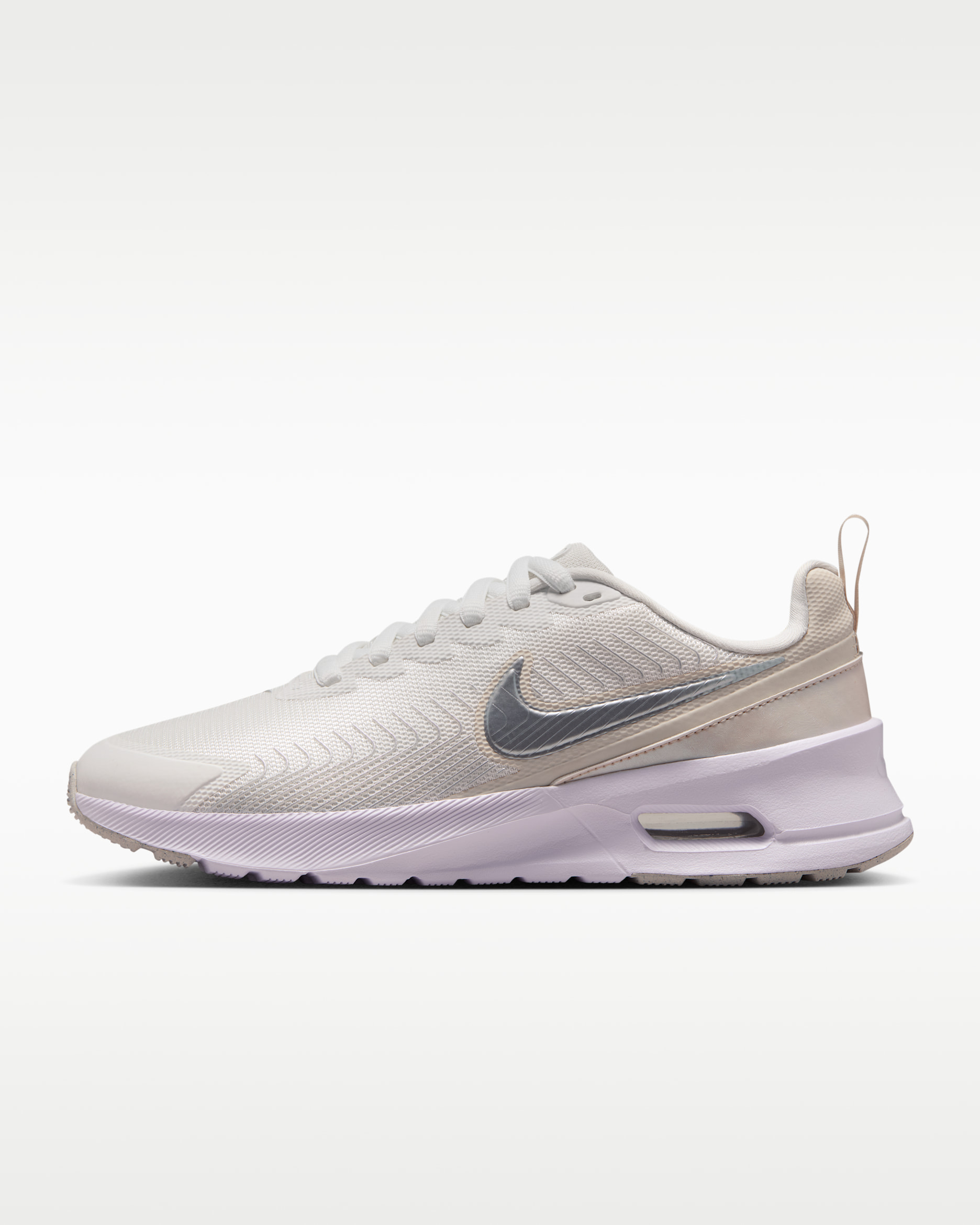 Nike Air Max Nuaxis SE Women's Shoes - Summit White/Light Orewood Brown/White/Metallic Silver