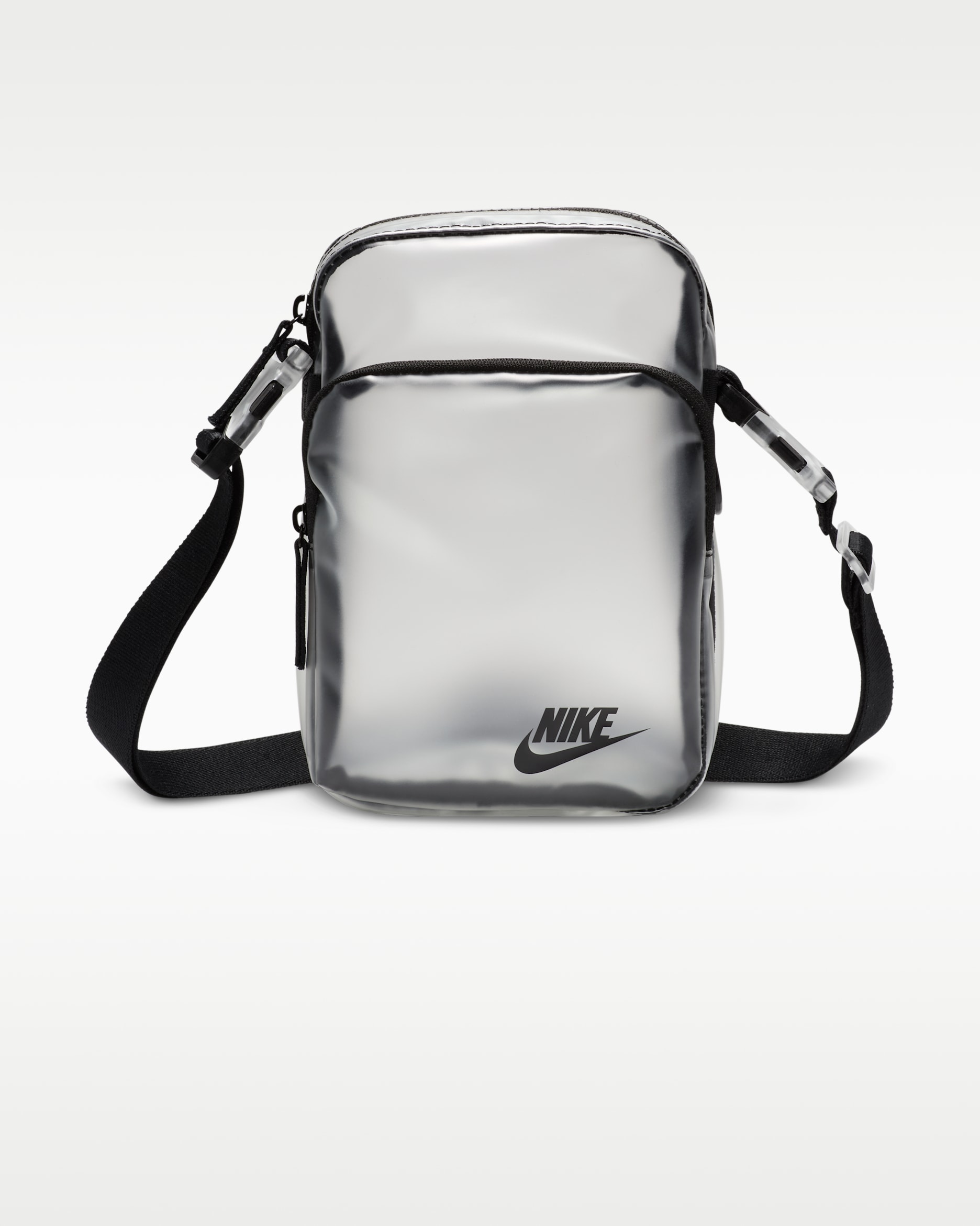 Bolsa bandolera (4 L) Nike Heritage Crystal - Transparente/Negro/Negro