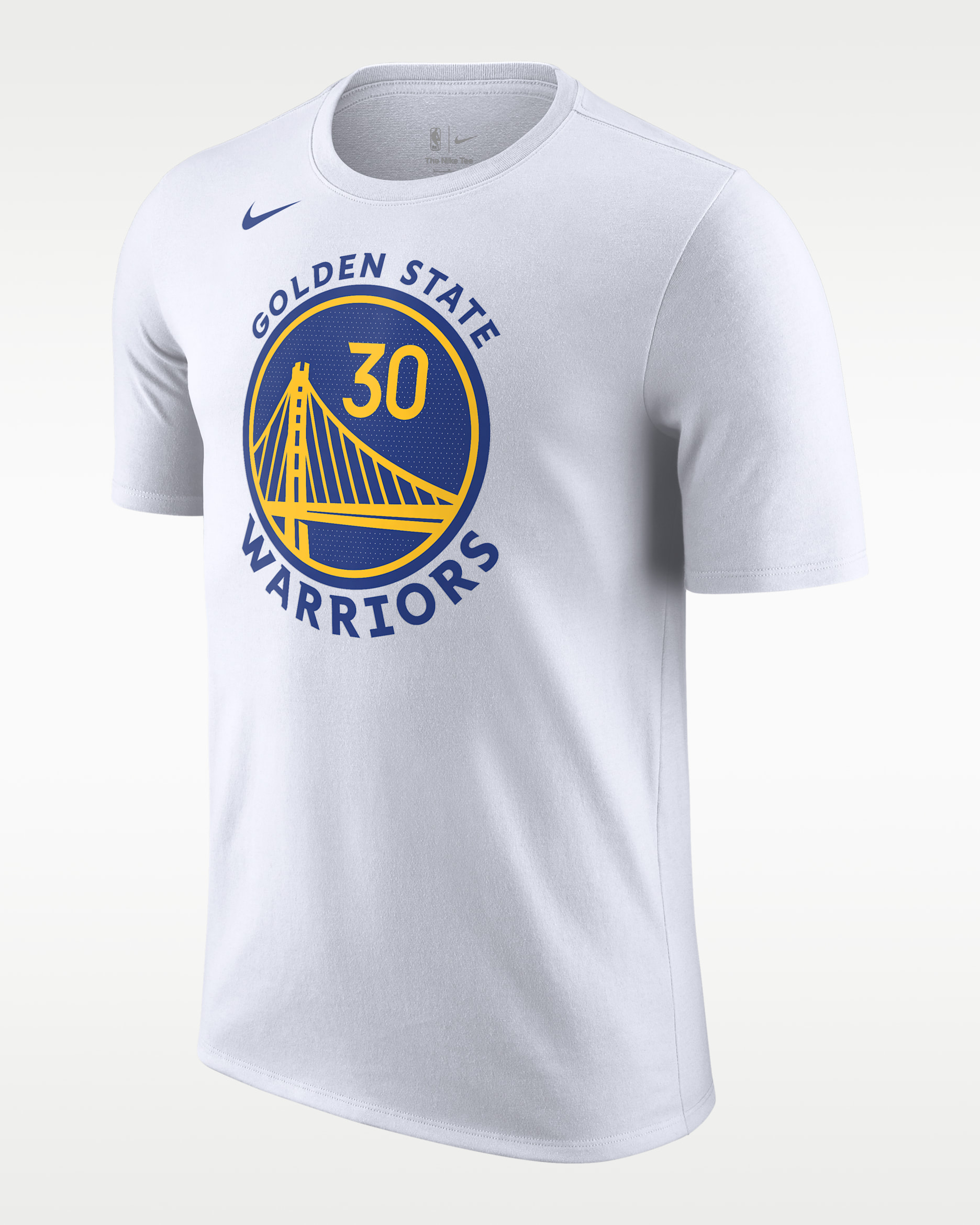 T-shirt NBA Nike Golden State Warriors para homem - Branco