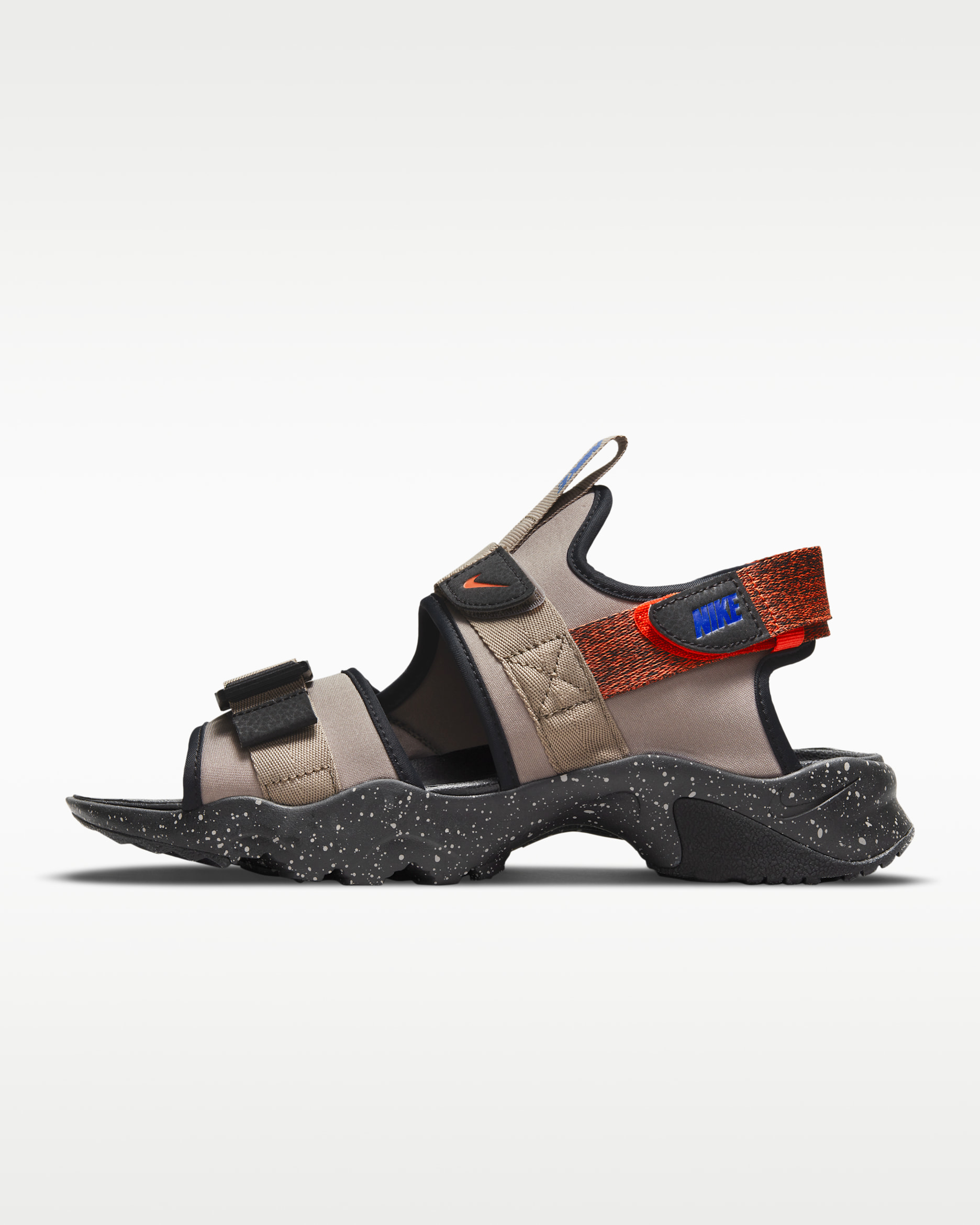 Nike Canyon Men's Sandals - Moon Fossil/Orange/Black/Racer Blue