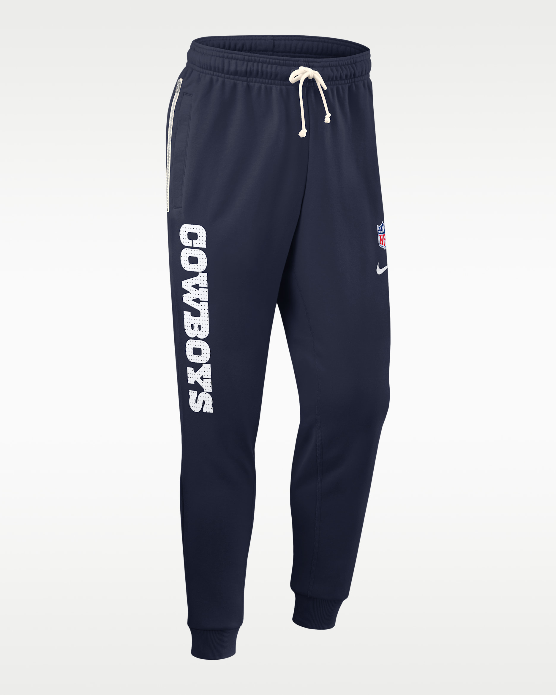 Dallas Cowboys Ground Game Sideline Men's Nike Dri-FIT NFL Taper Pants - Navy